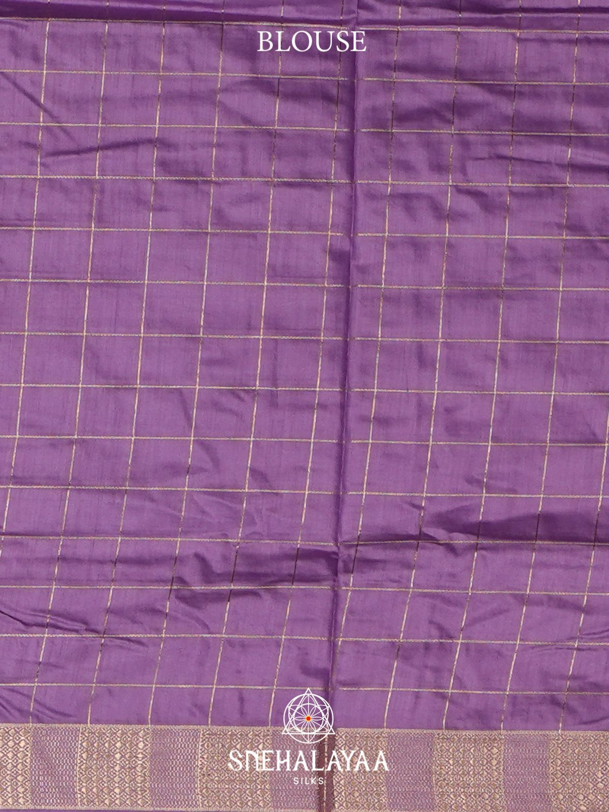 Lavender Chanderi Saree