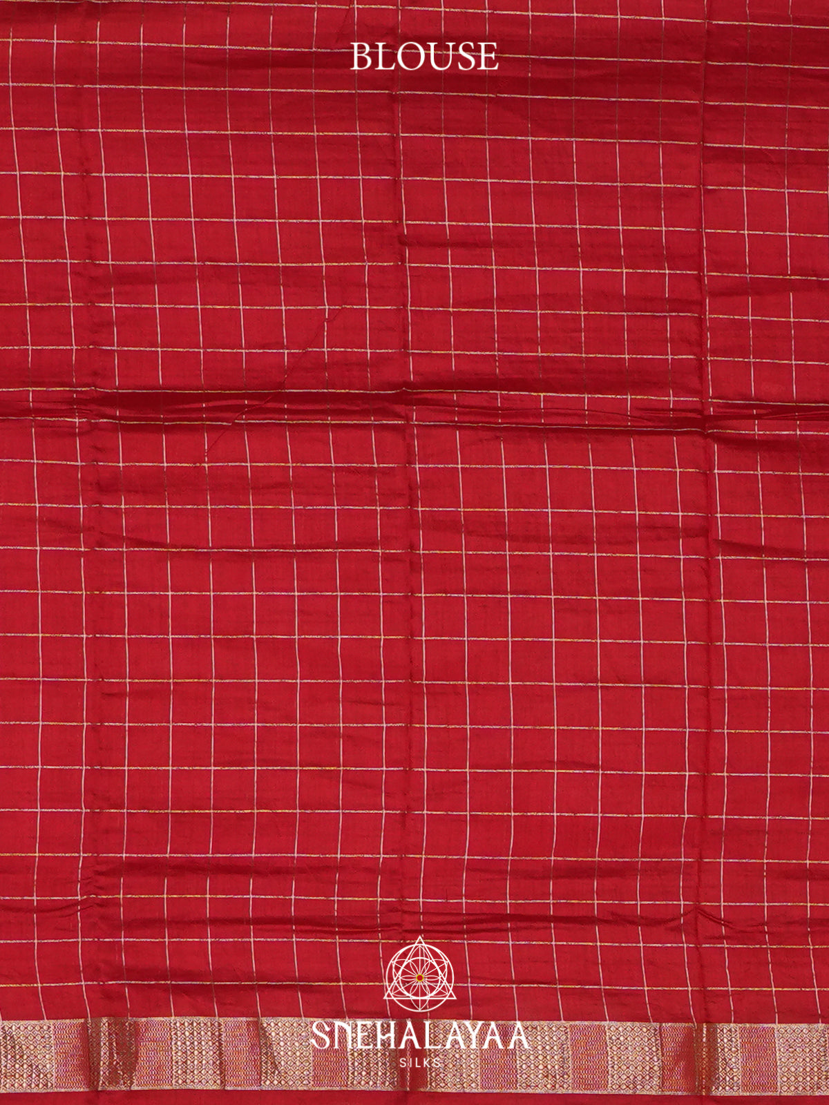 Red Chanderi Saree