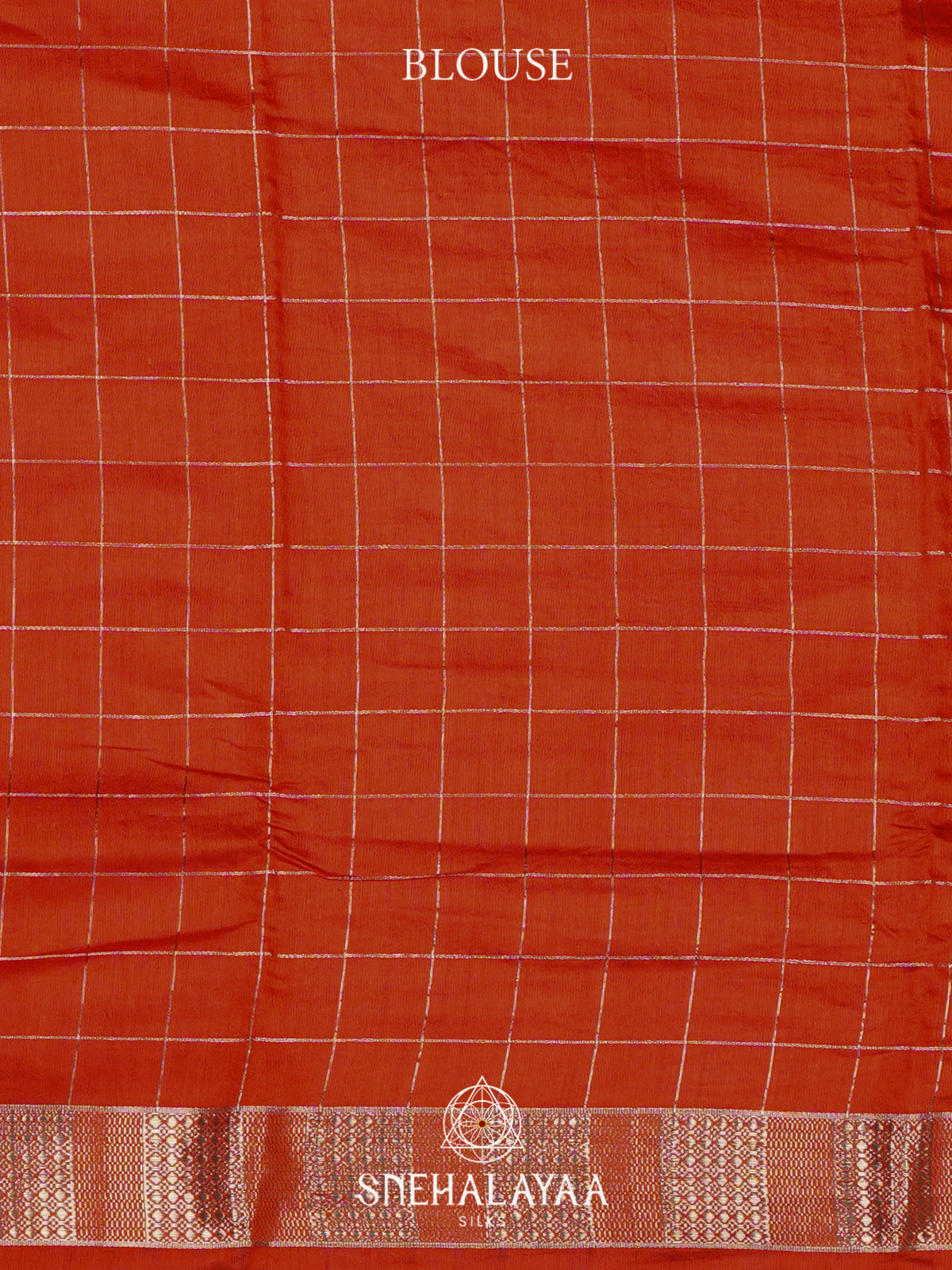Orange Chanderi Saree