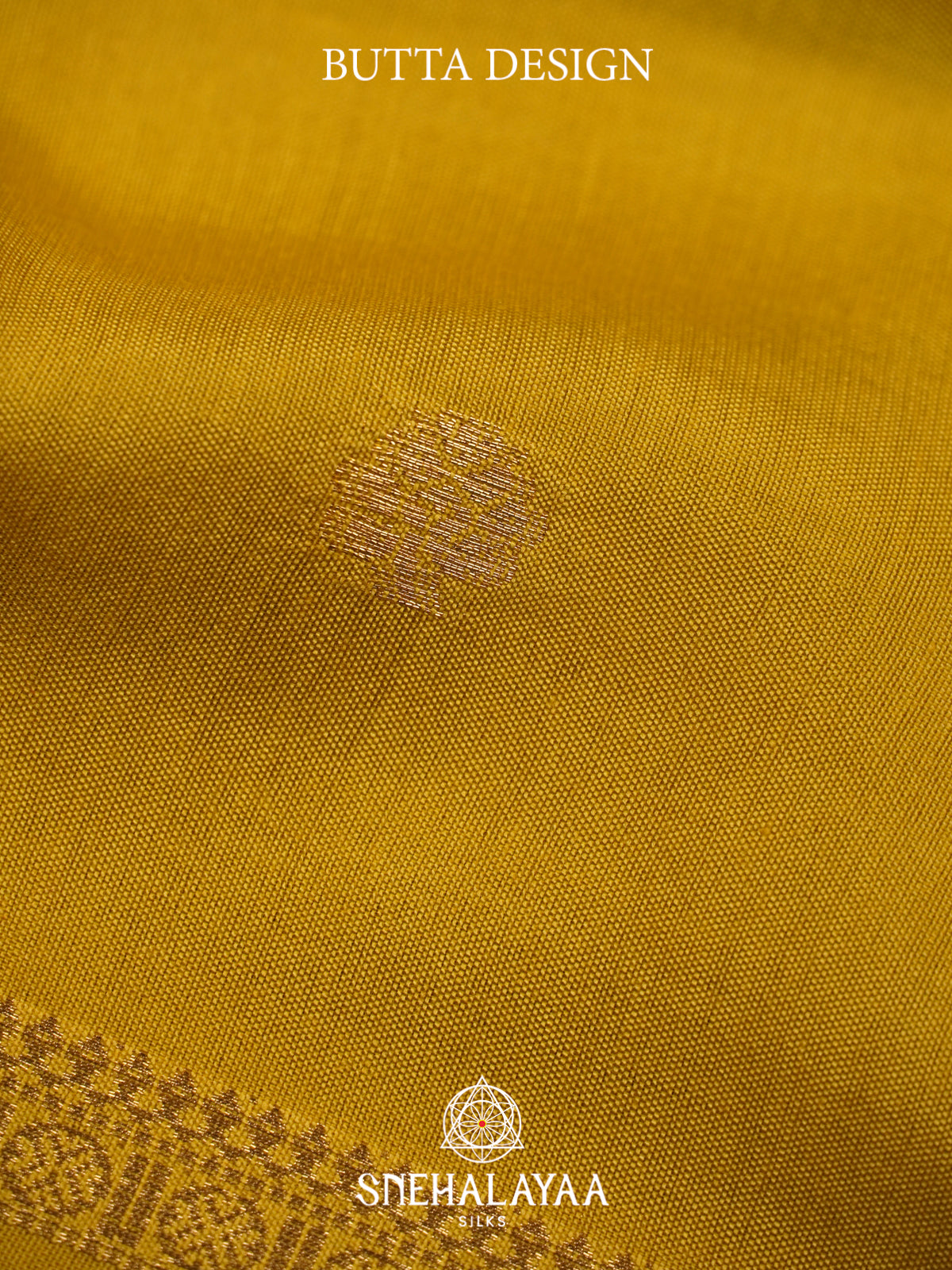 Yellow Chanderi Saree