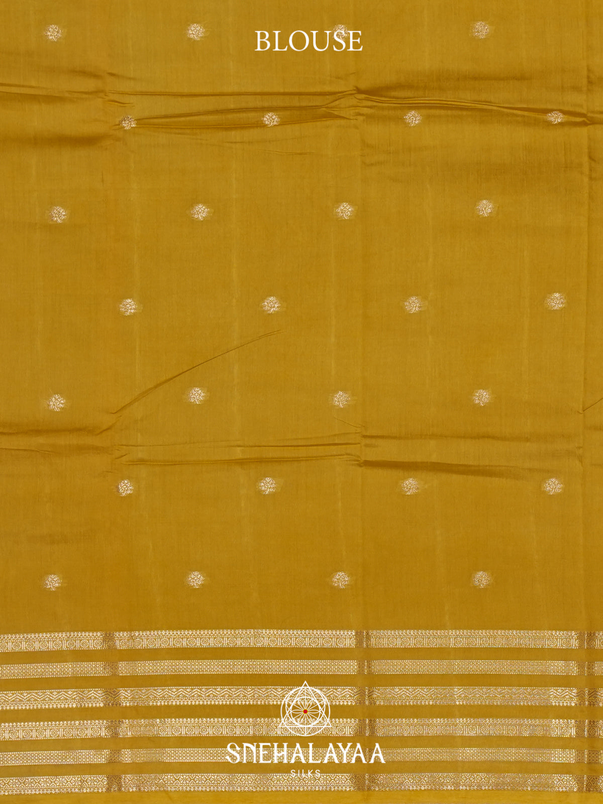 Yellow Chanderi Saree