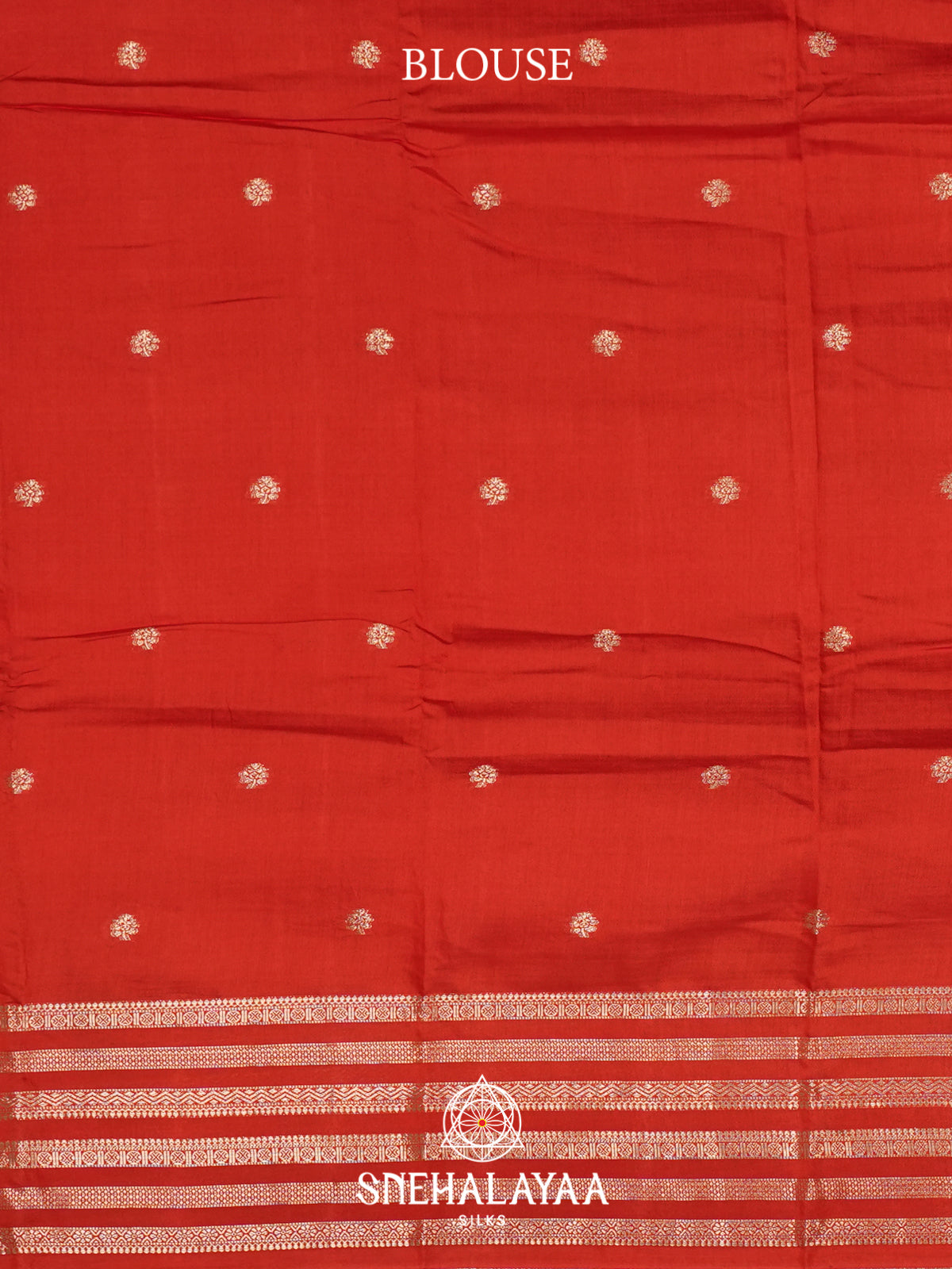 Red Chanderi Saree