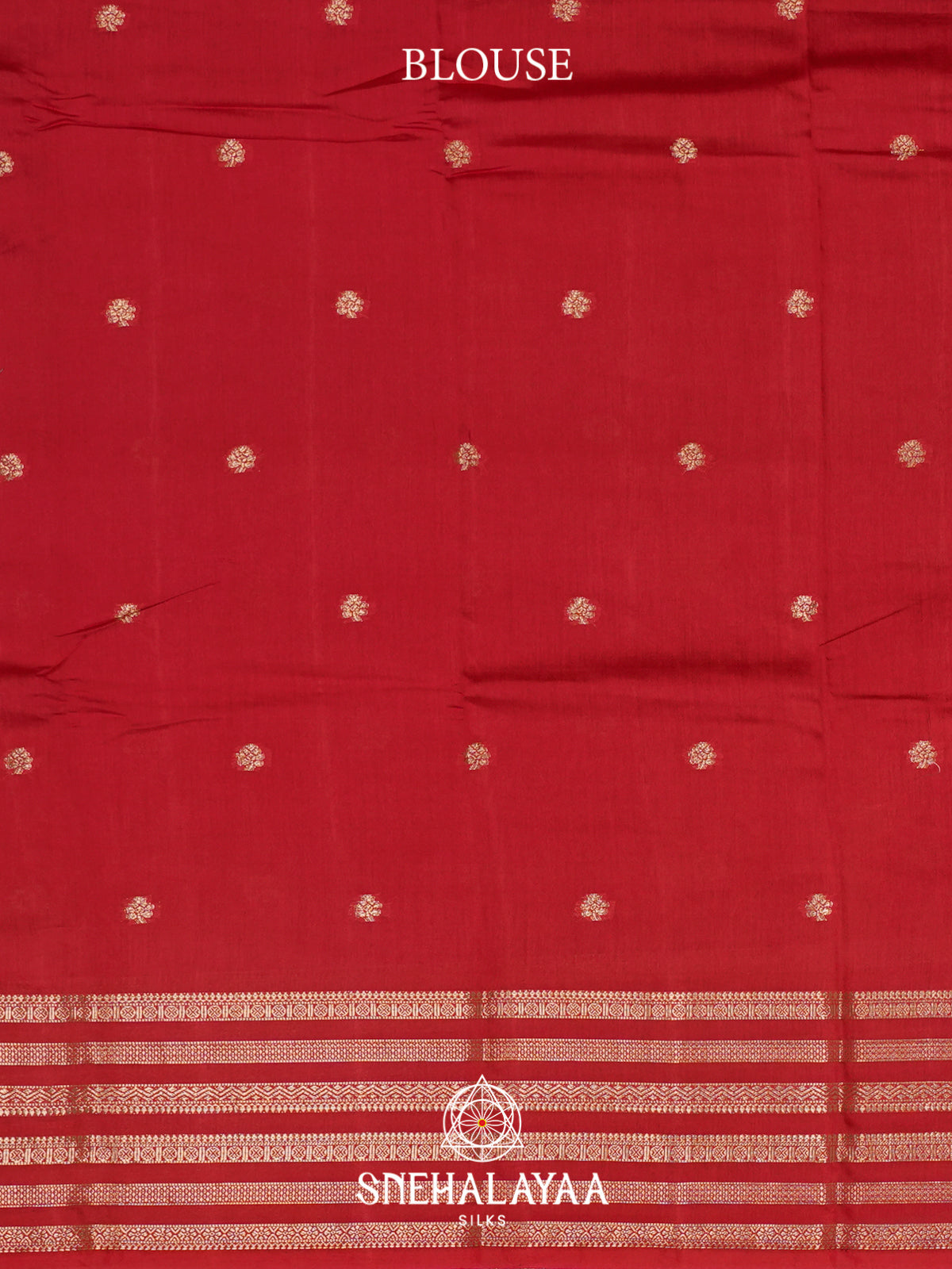 Red Chanderi Saree