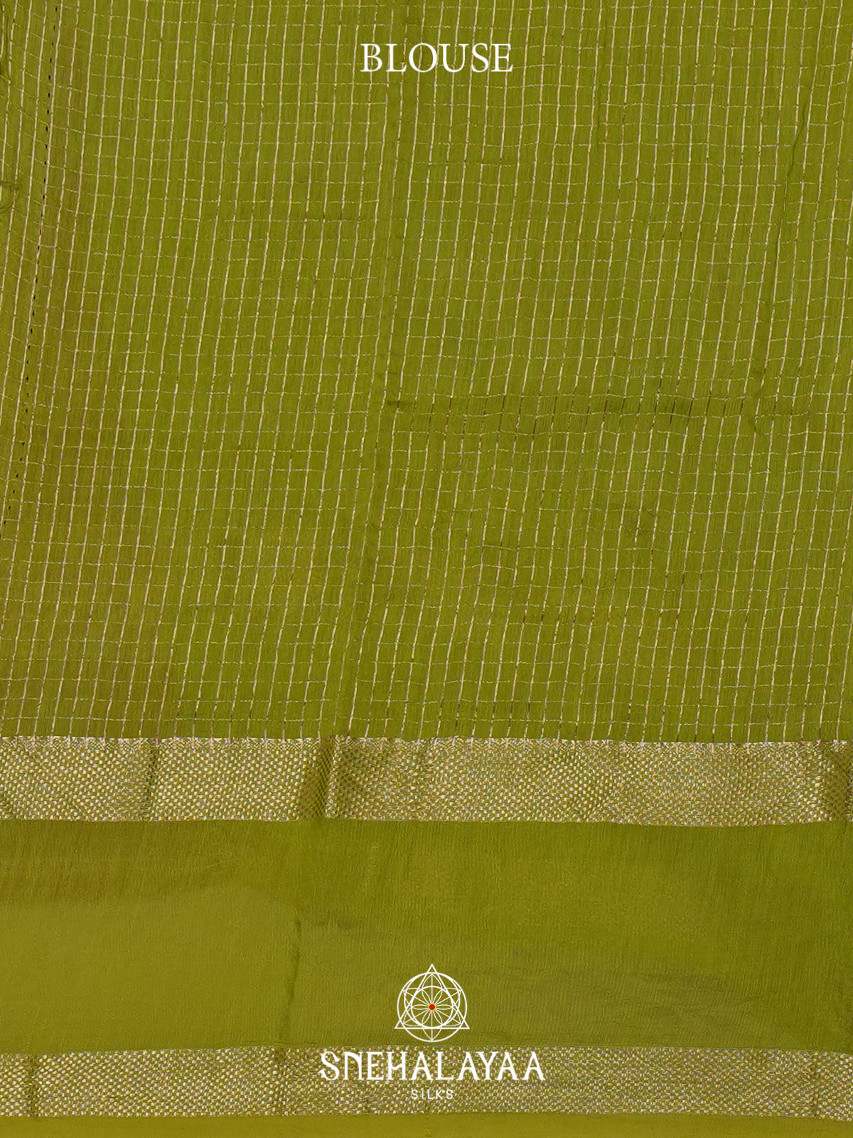 Brown Chanderi Saree