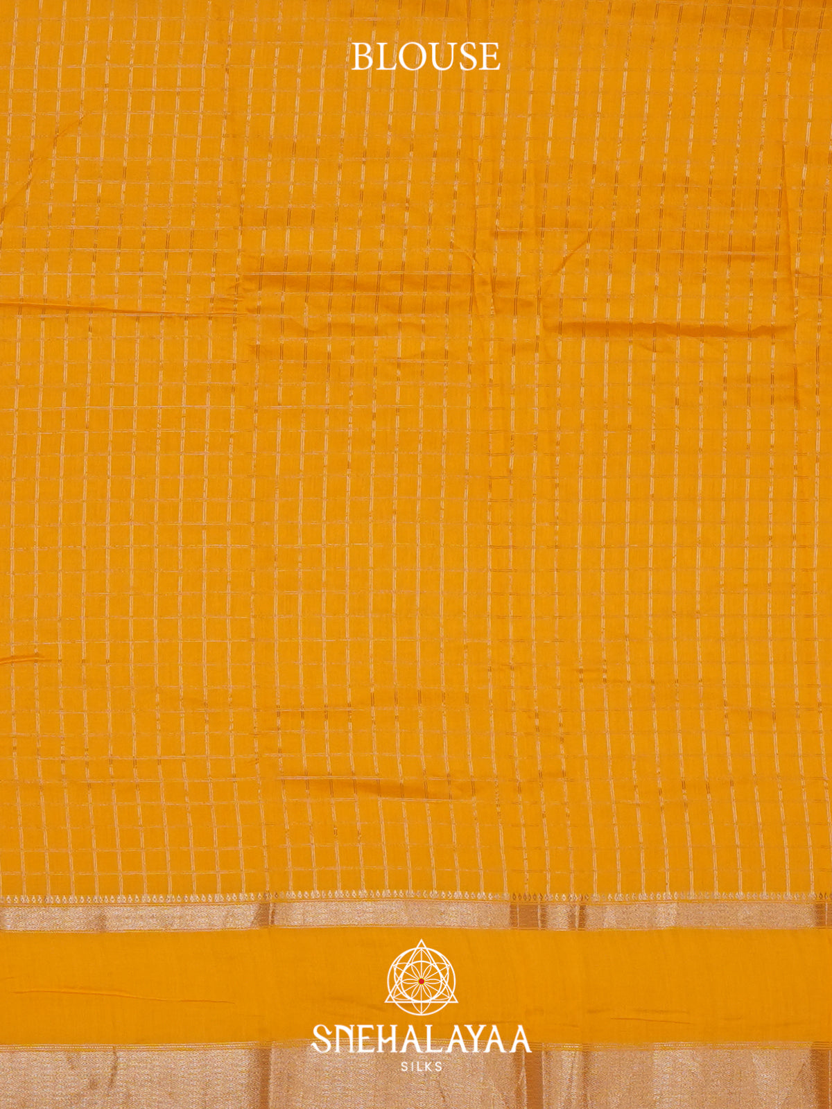 Yellow Chanderi Saree