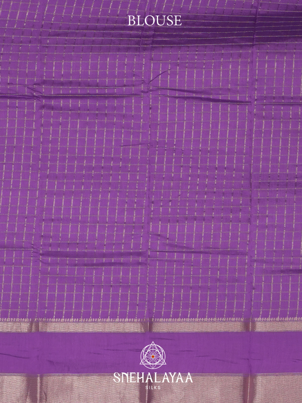 Lavender Chanderi Saree