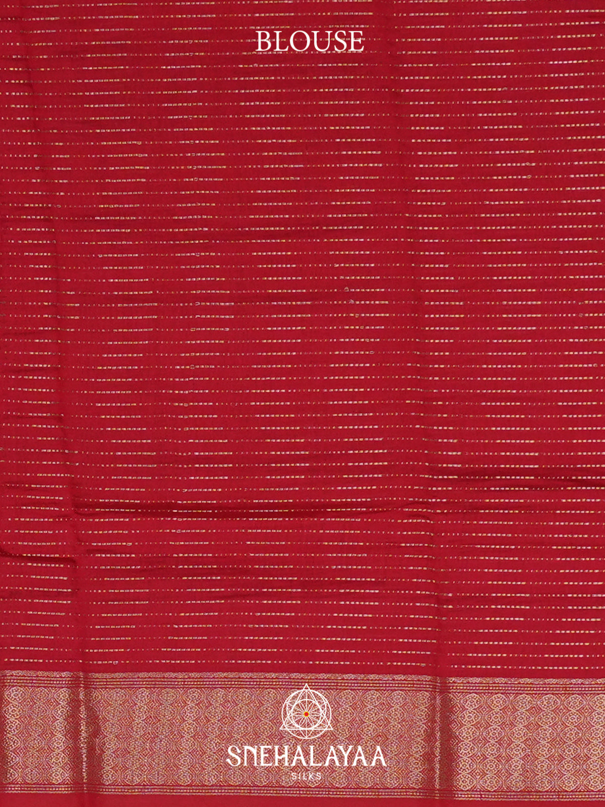 Red Chanderi Saree