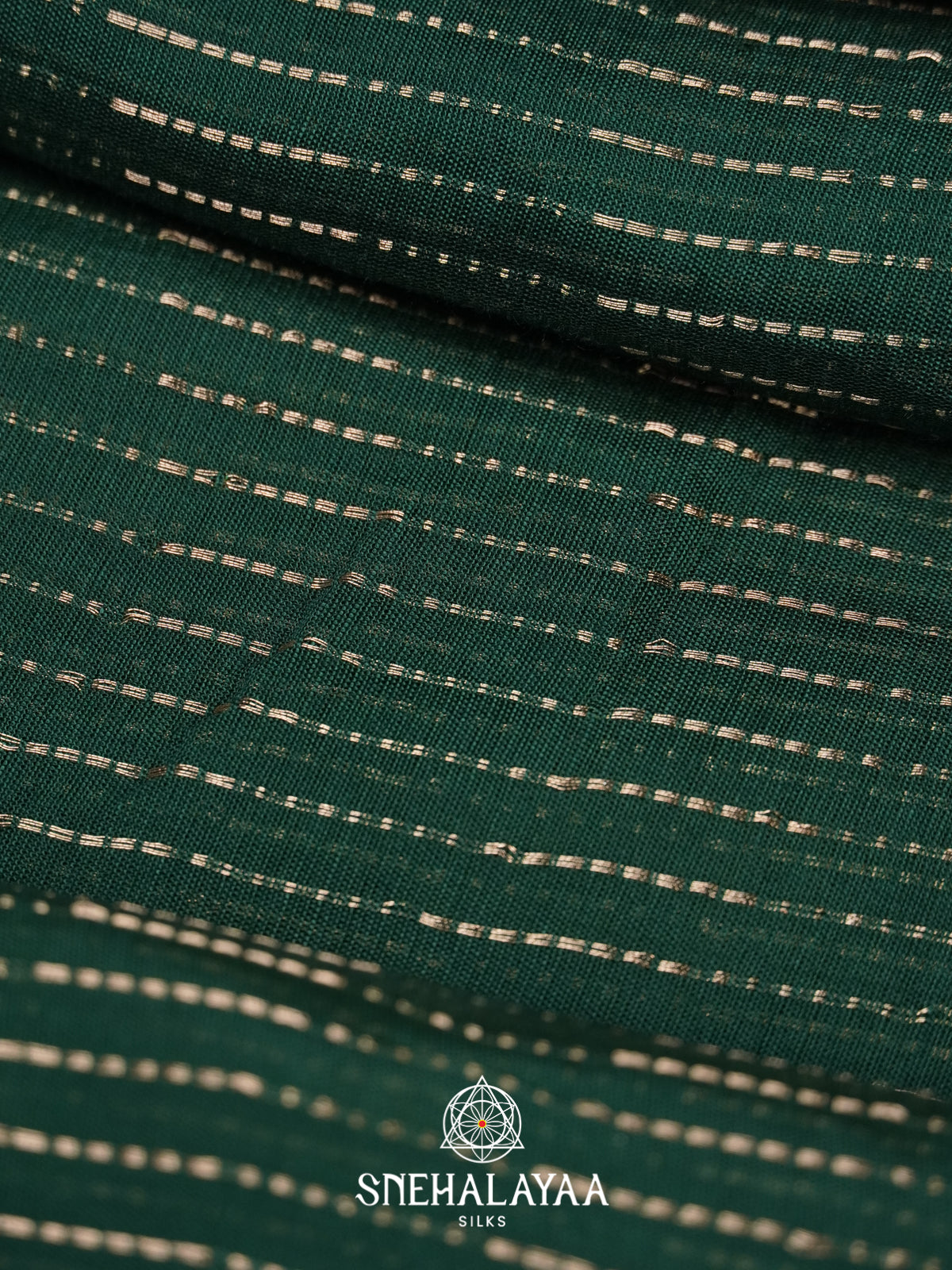 Green Chanderi Saree