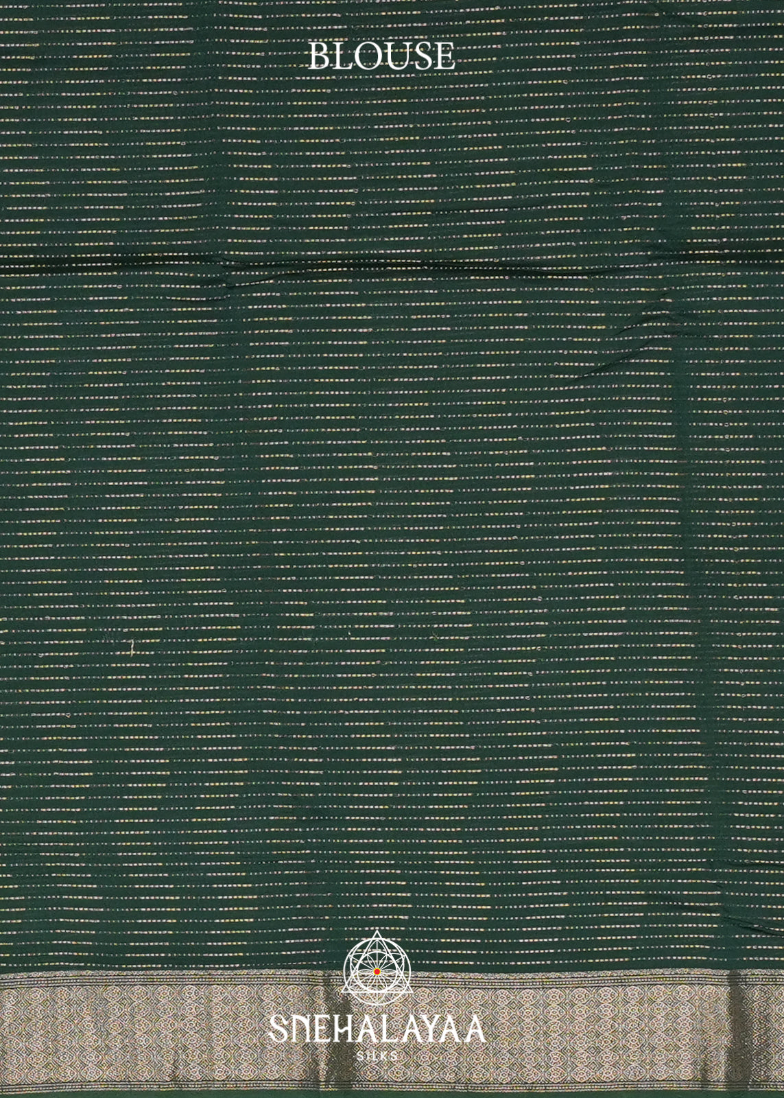 Green Chanderi Saree