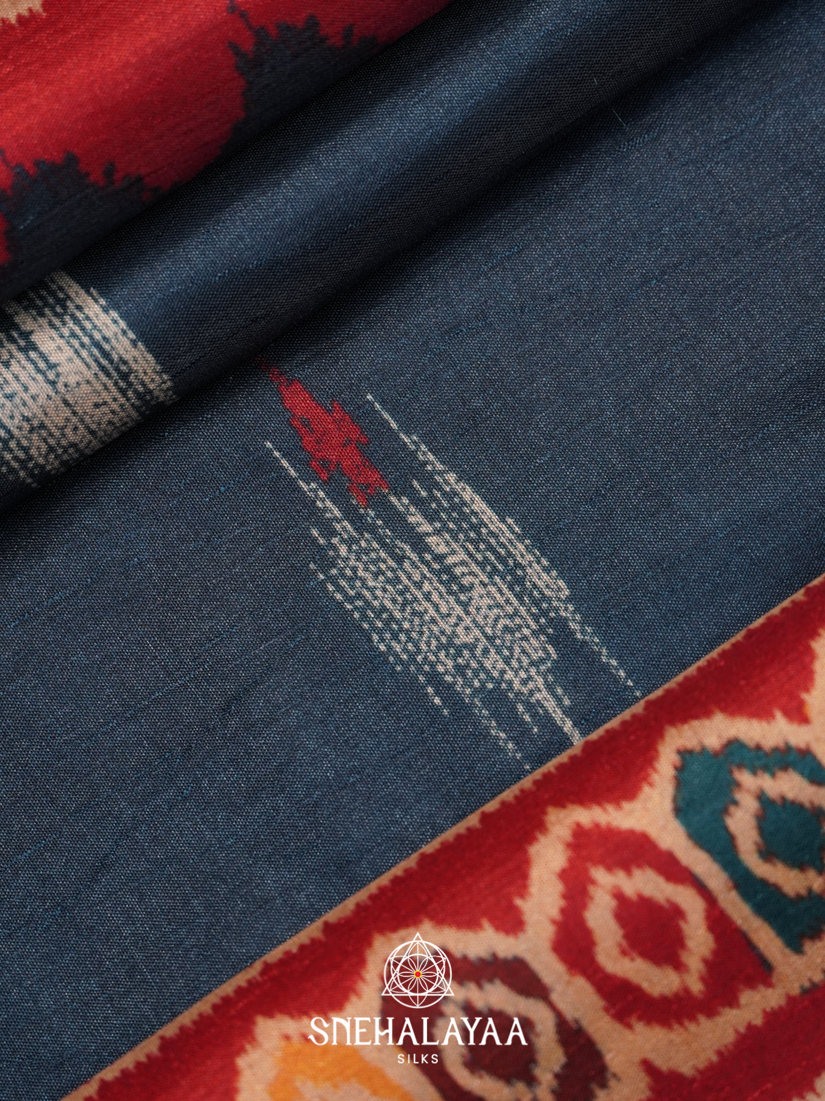 Blue Dola Saree