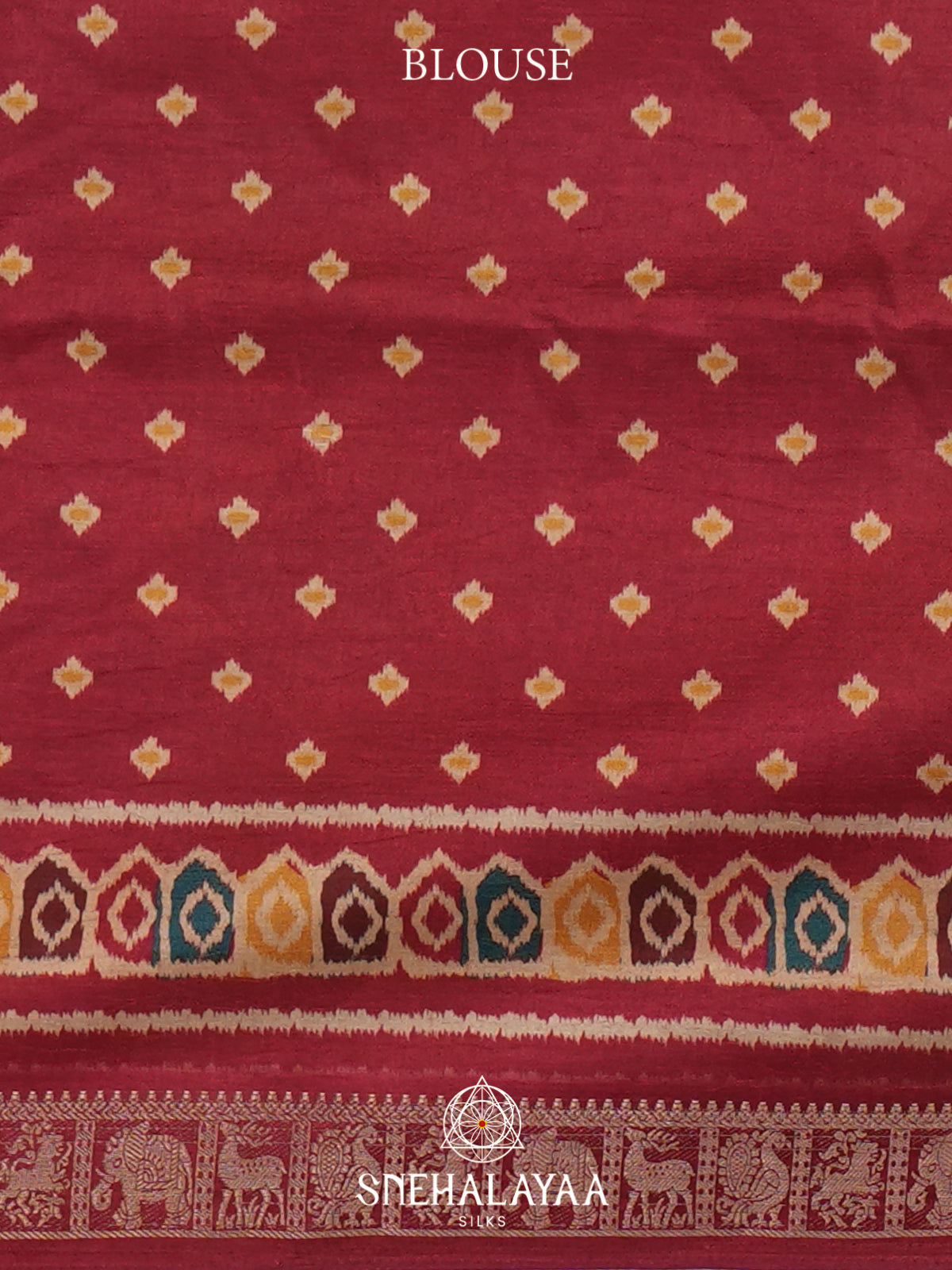 Blue Dola Saree
