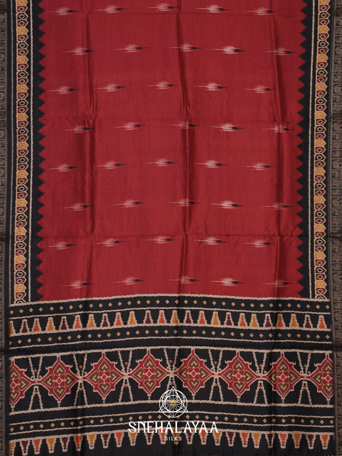 Red Dola Saree