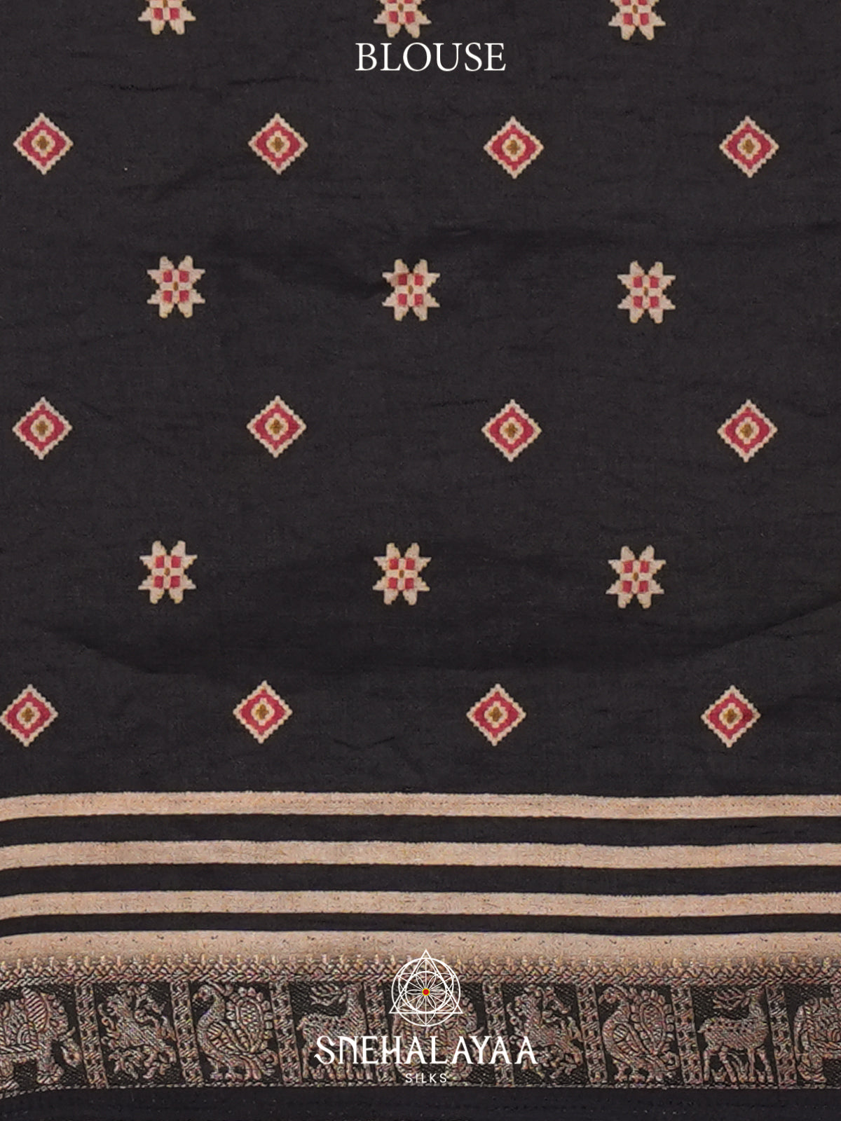 Maroon Dola Saree