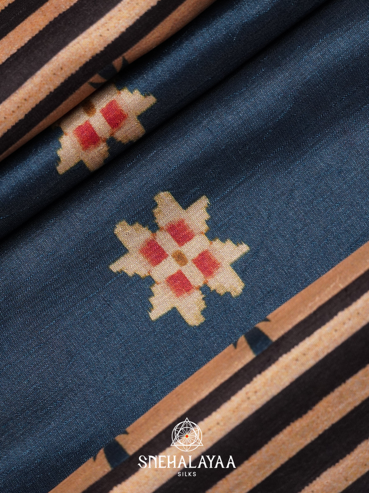 Blue Dola Saree