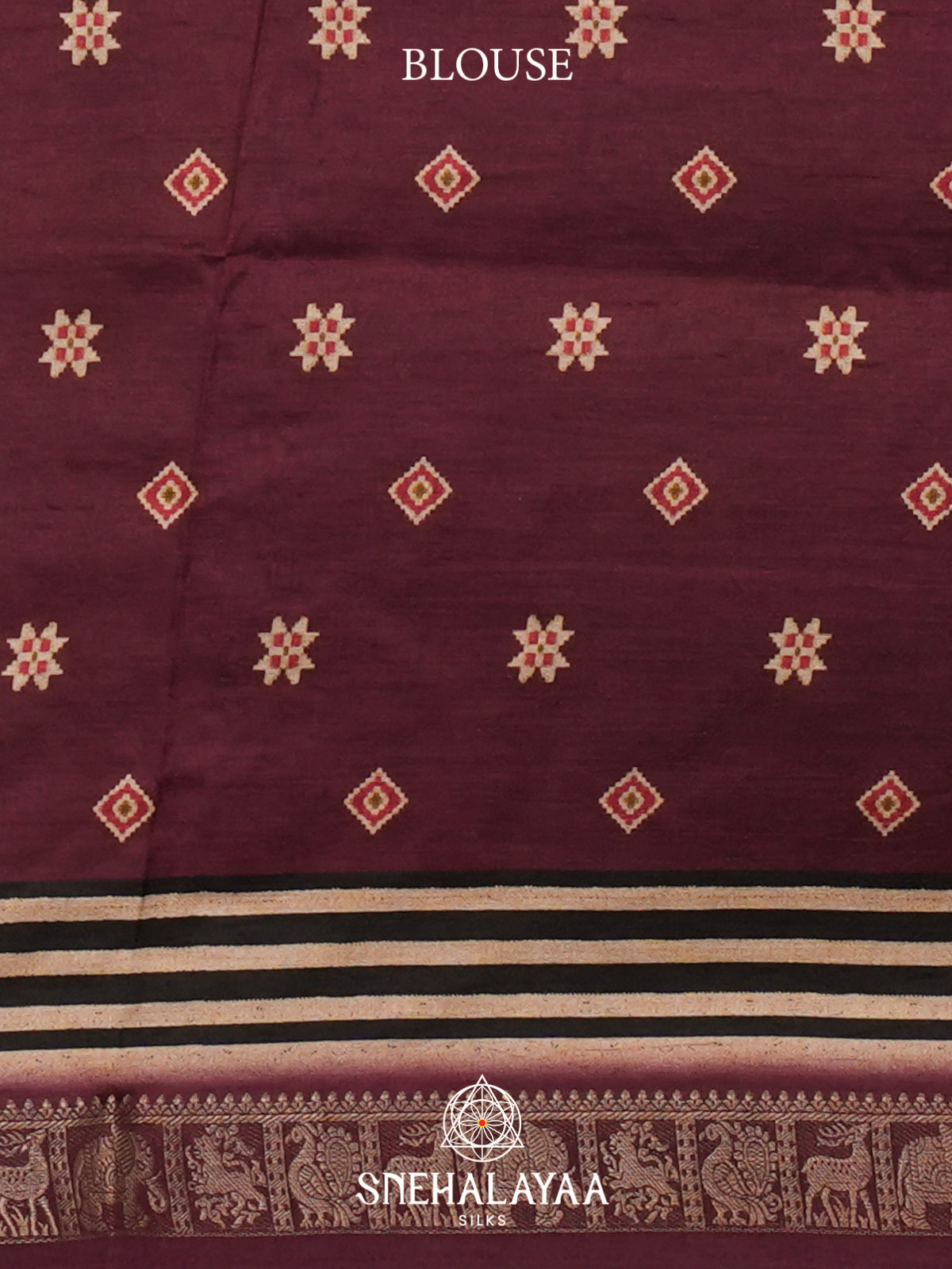Blue Dola Saree