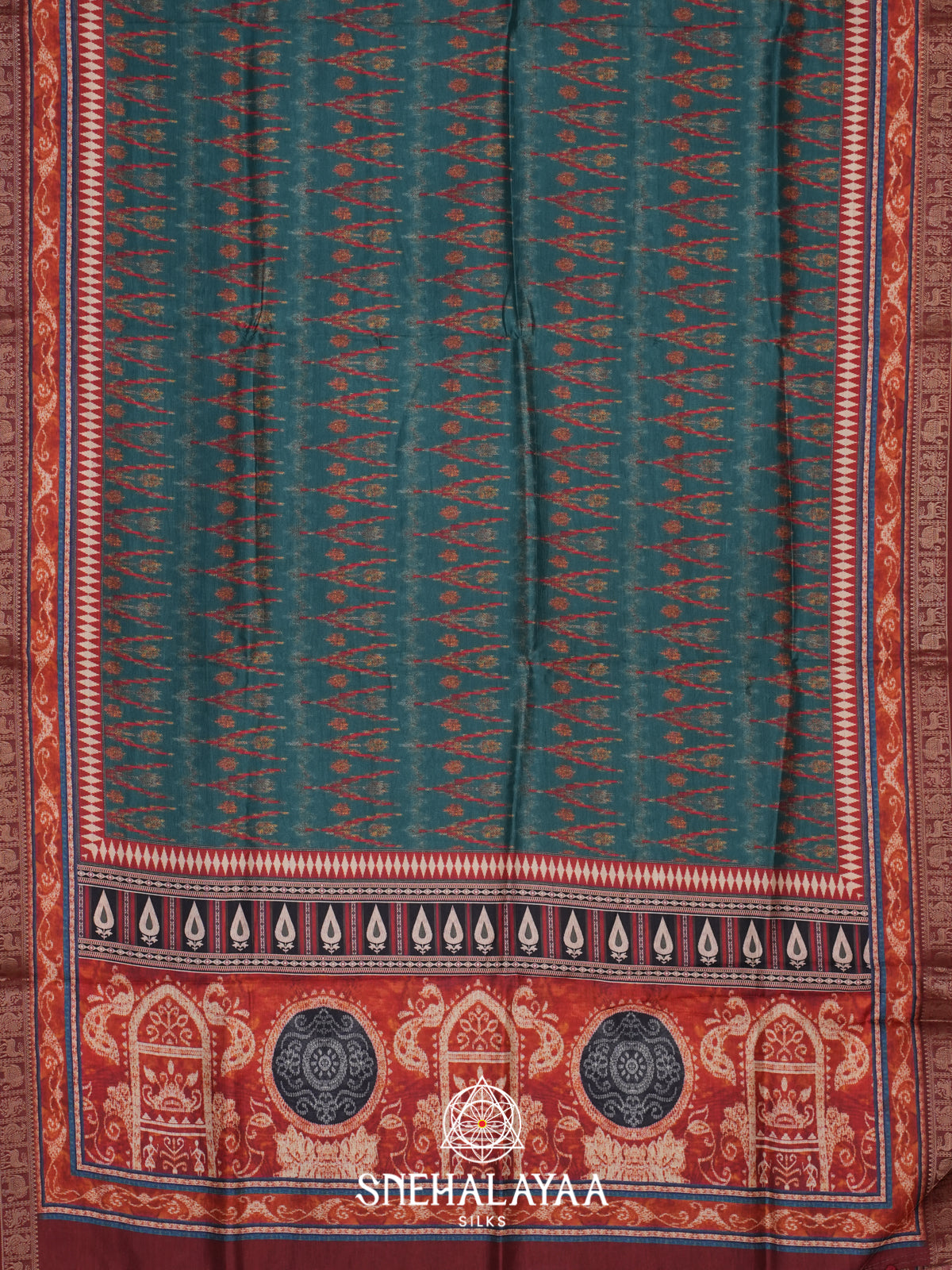 Multicolour Dola Saree