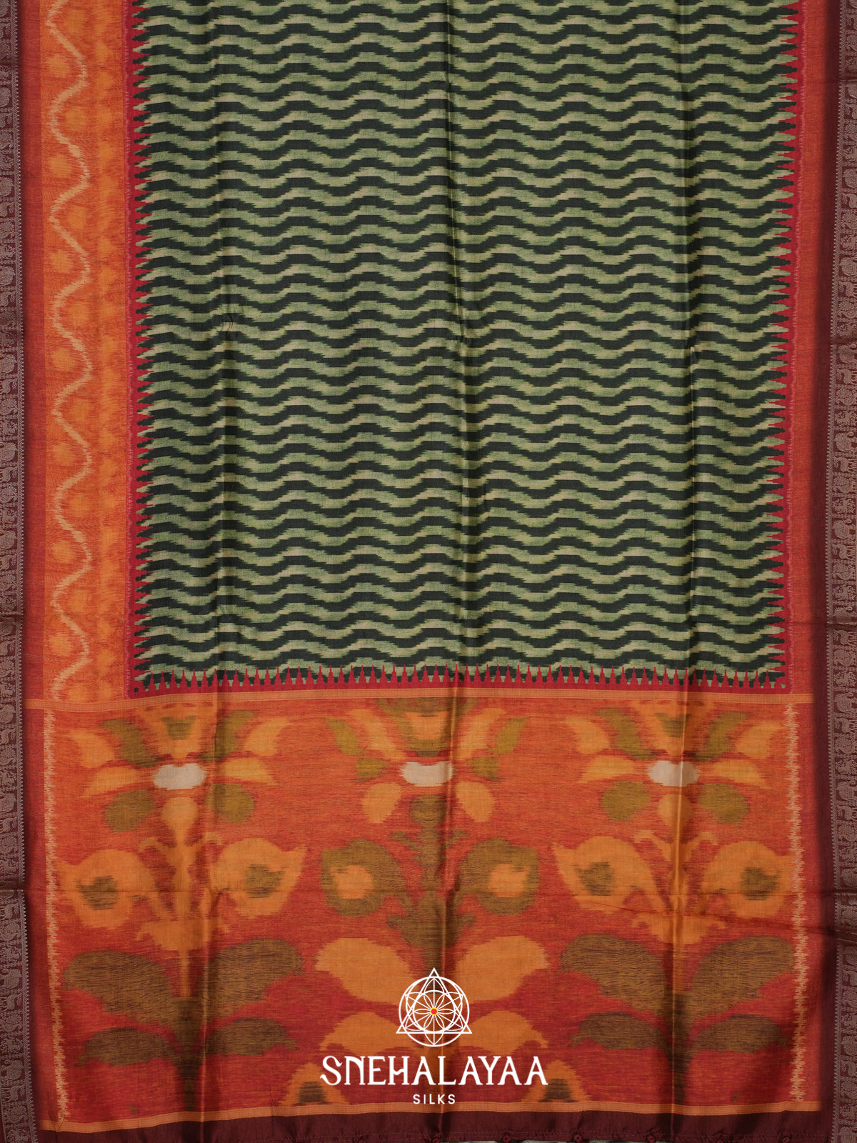 Multicolour Dola Saree