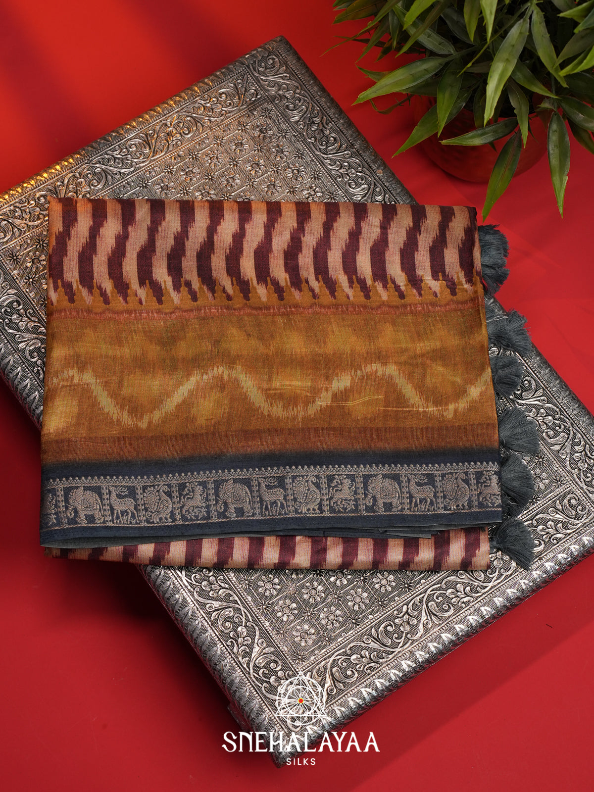 Multicolour Dola Saree