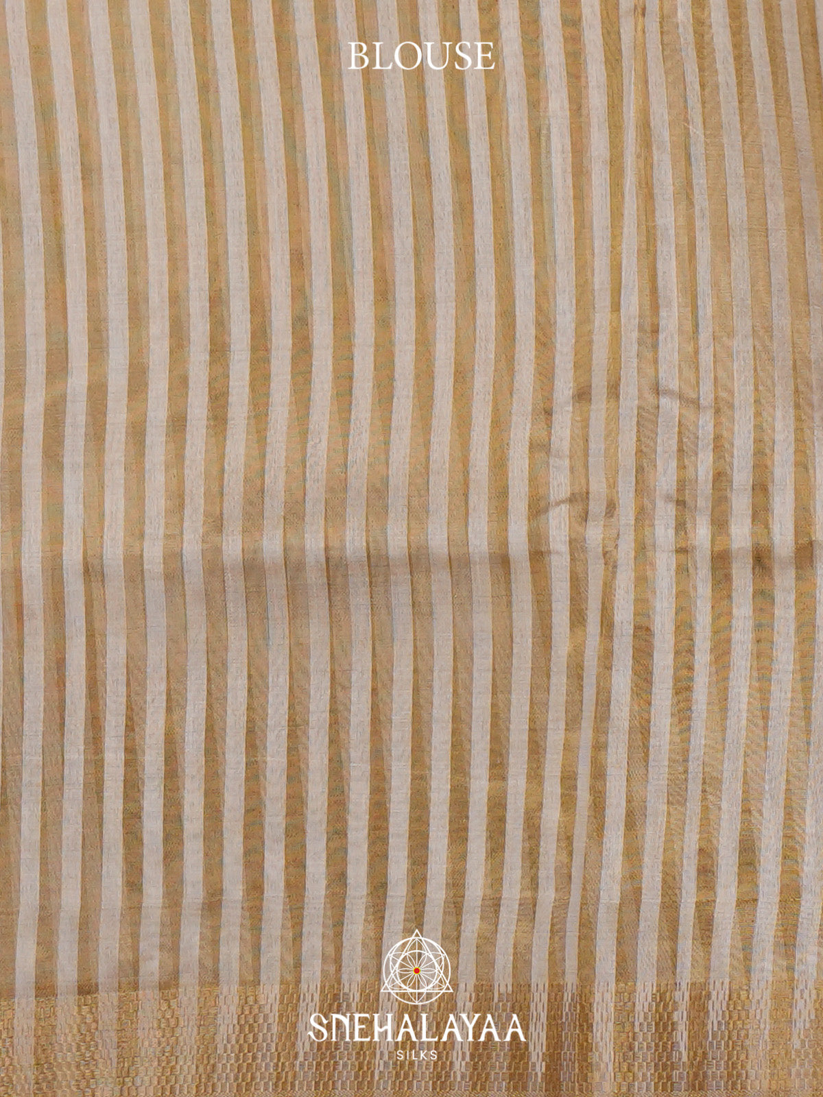 Cream Tussar Saree