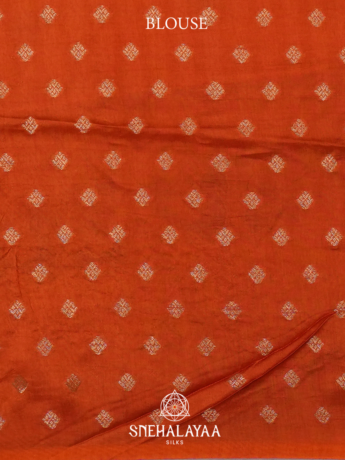 Orange Dola Saree