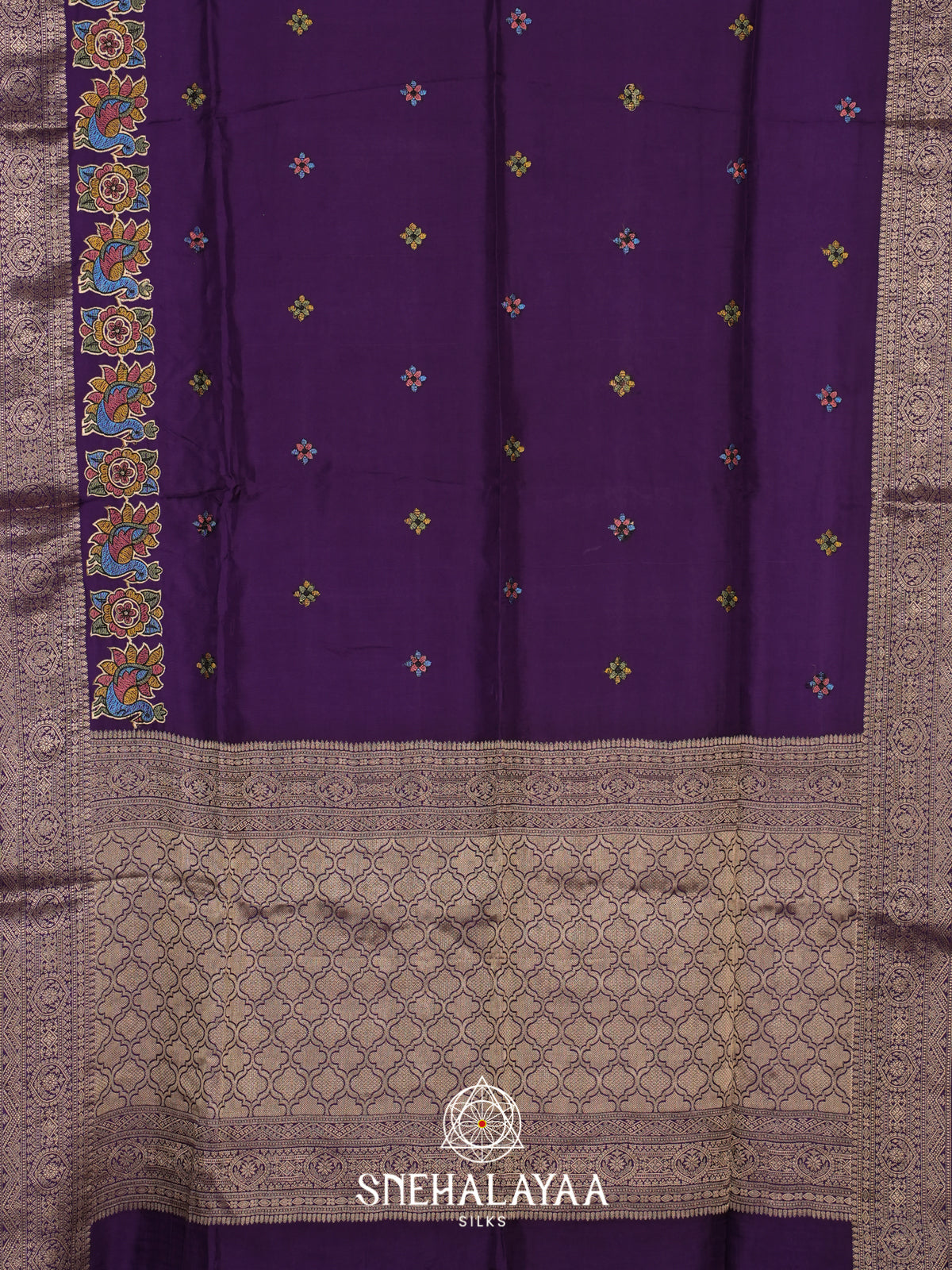 Violet Dola Saree
