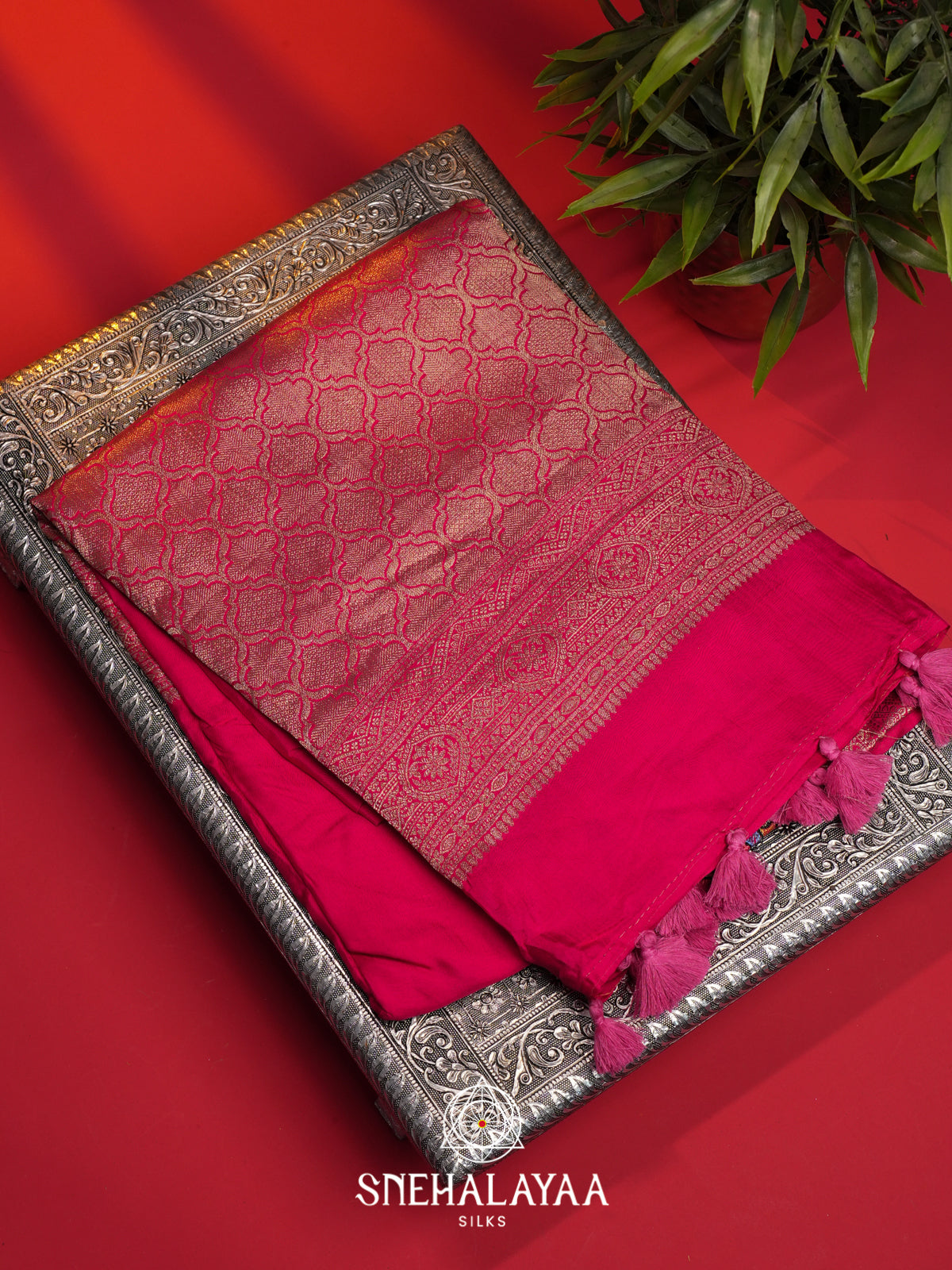 Ranipink Dola Saree