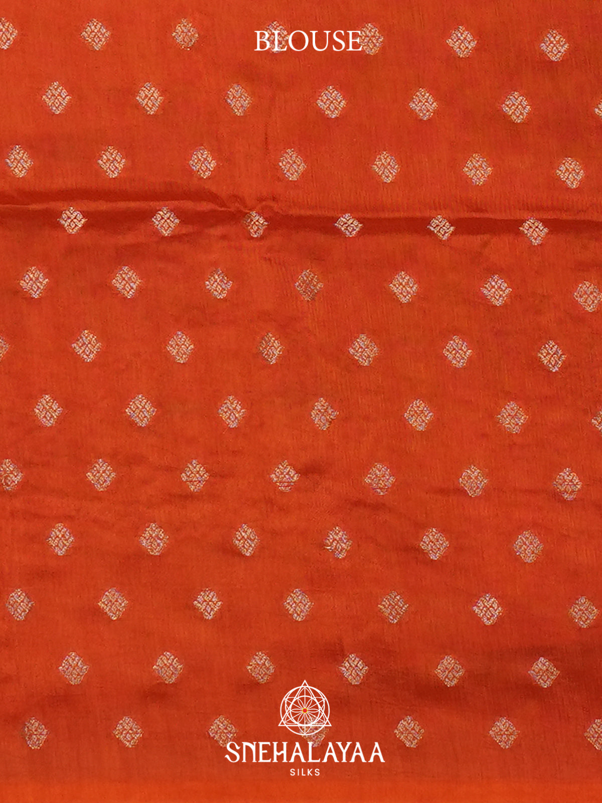 Orange Dola Saree