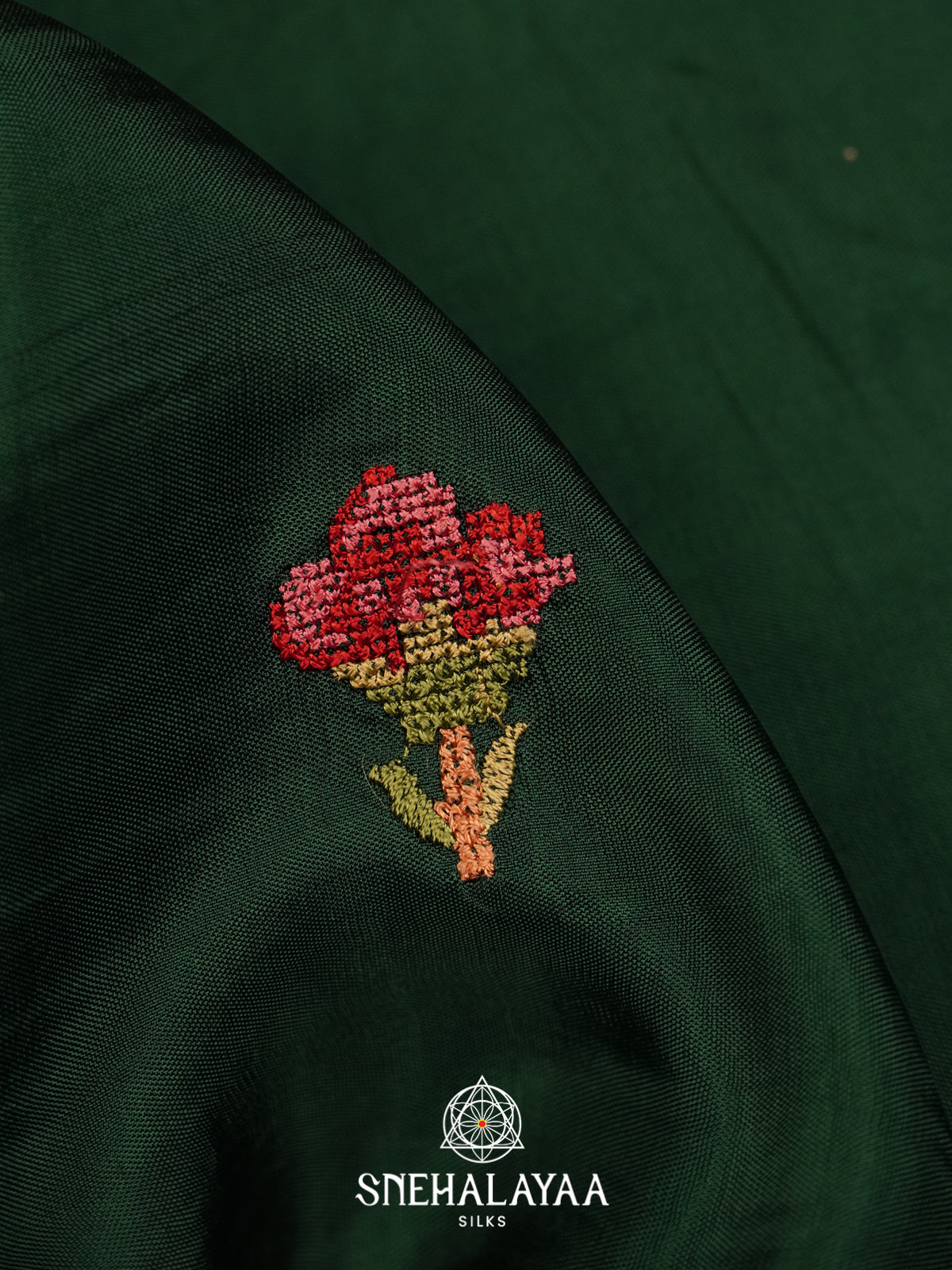 Green Dola Saree
