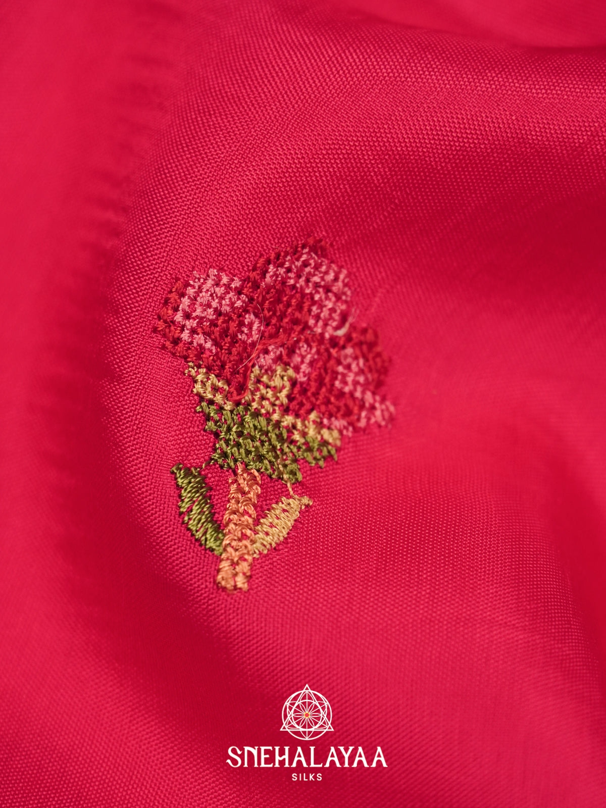 Pink Dola Saree