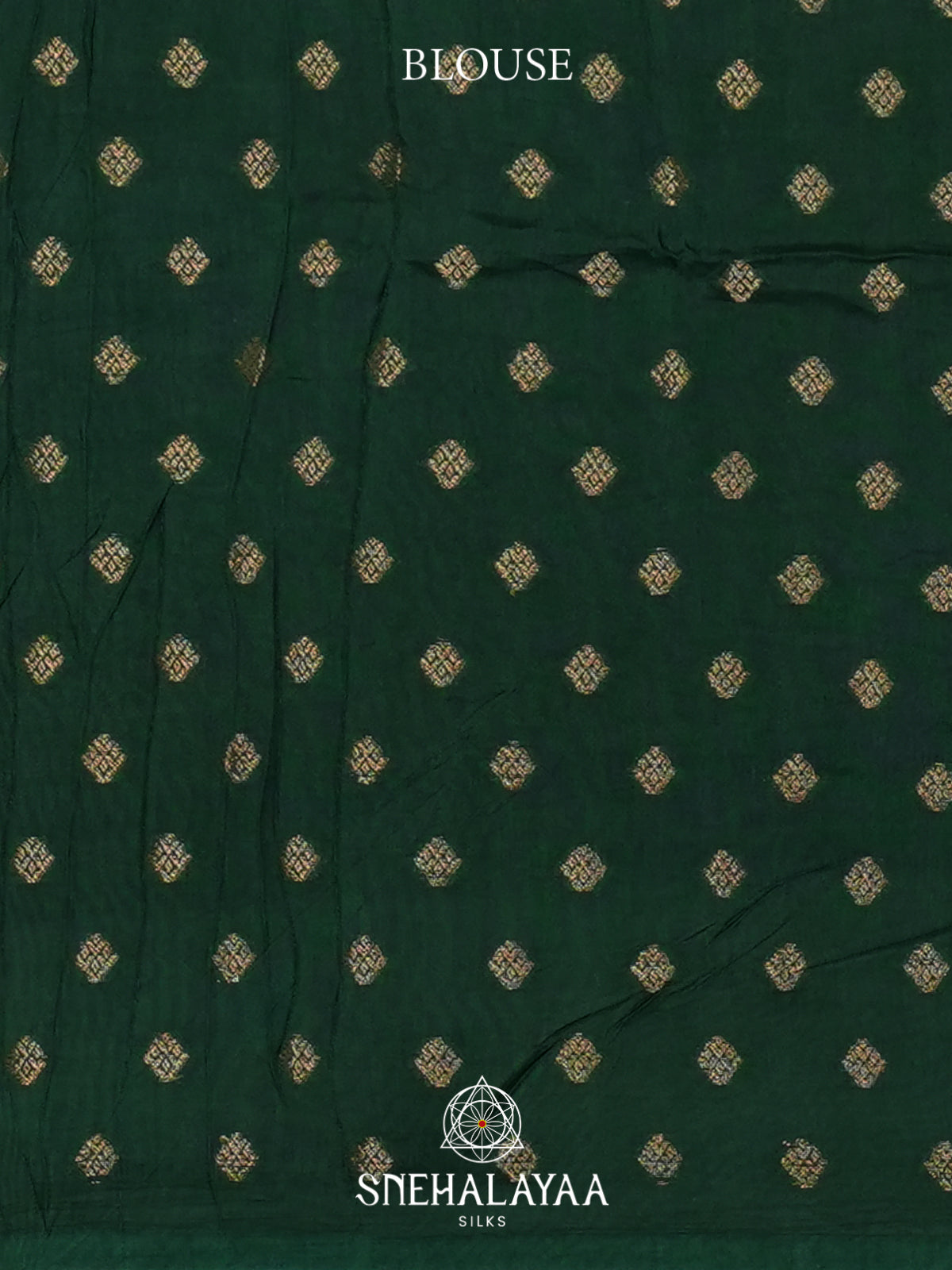Bottle Green Dola Saree