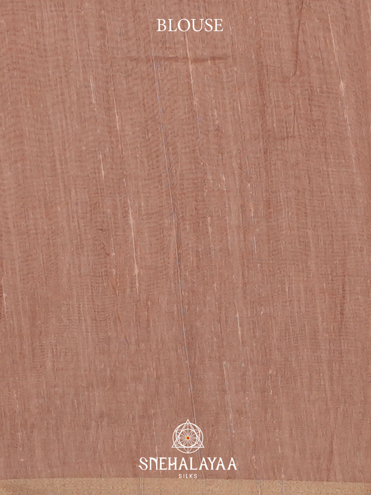 Peach  Linen Saree