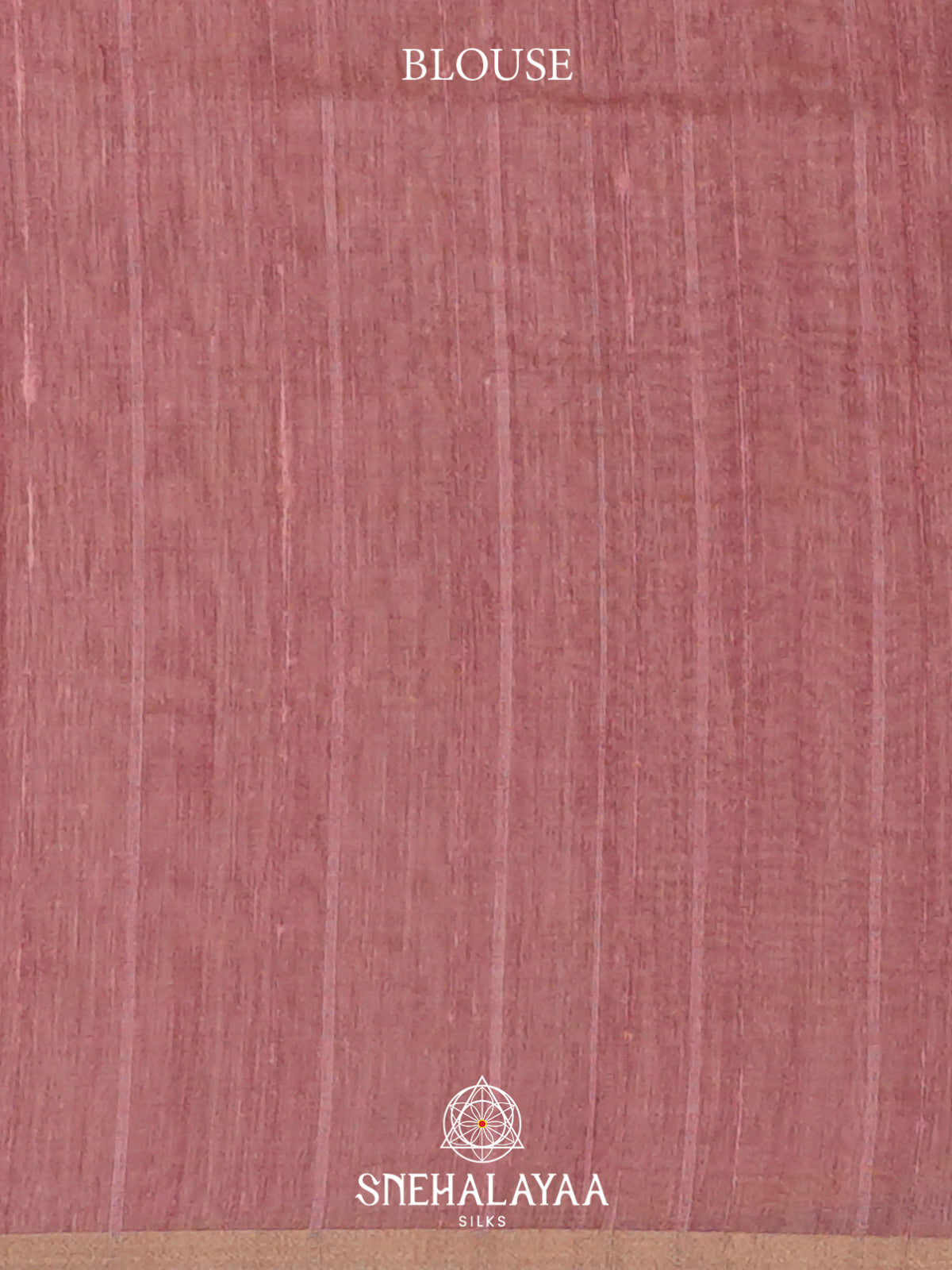 Rose Gold  Linen Saree