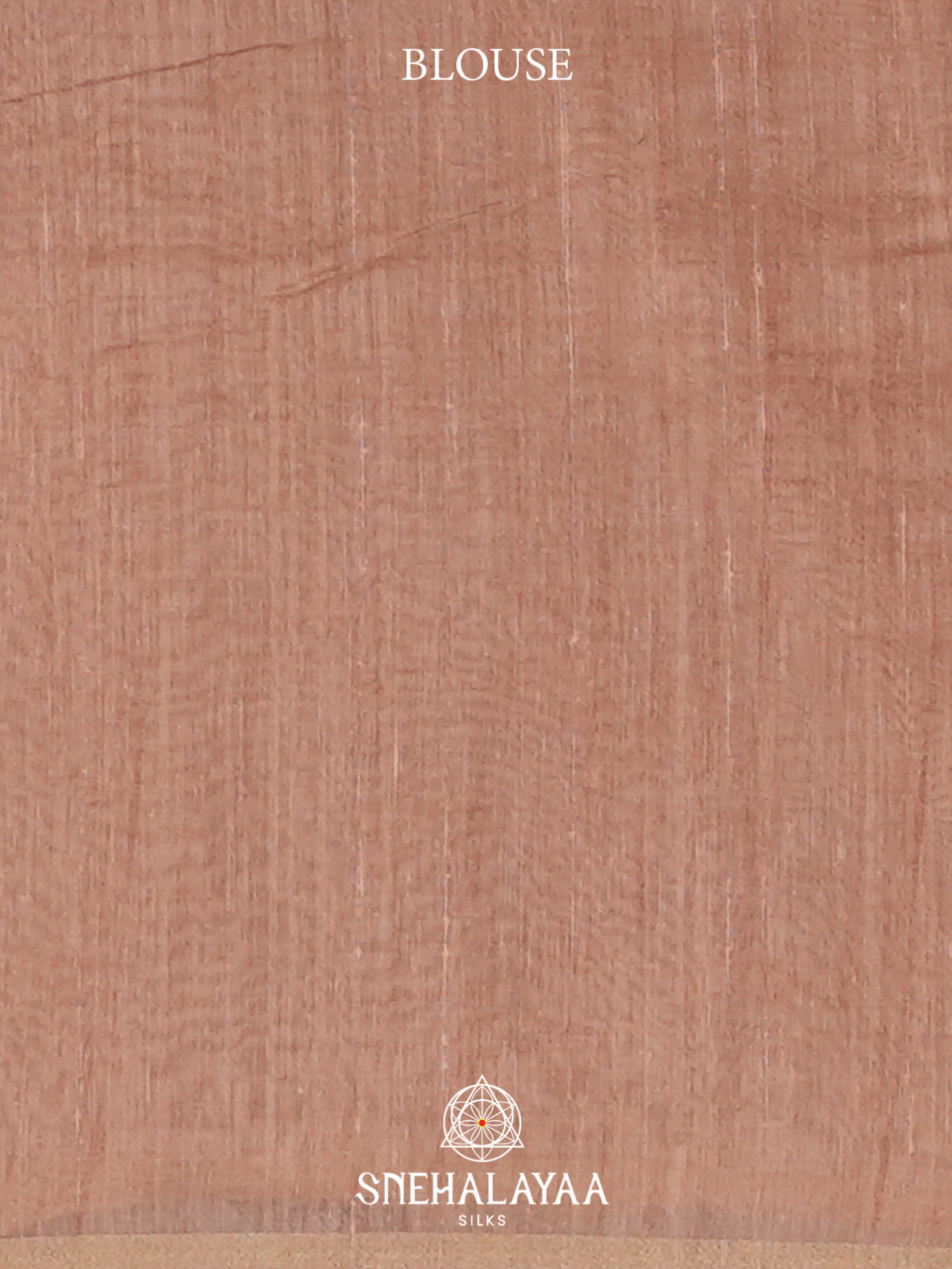 Rose Gold  Linen Saree
