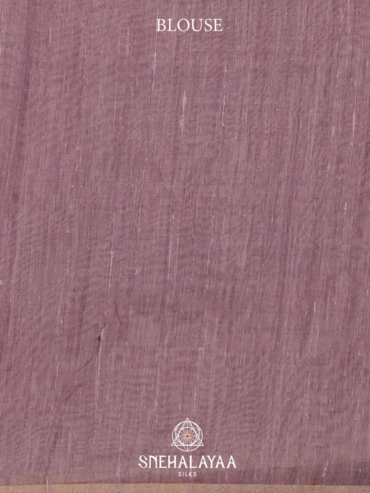 Mauve  Linen Saree