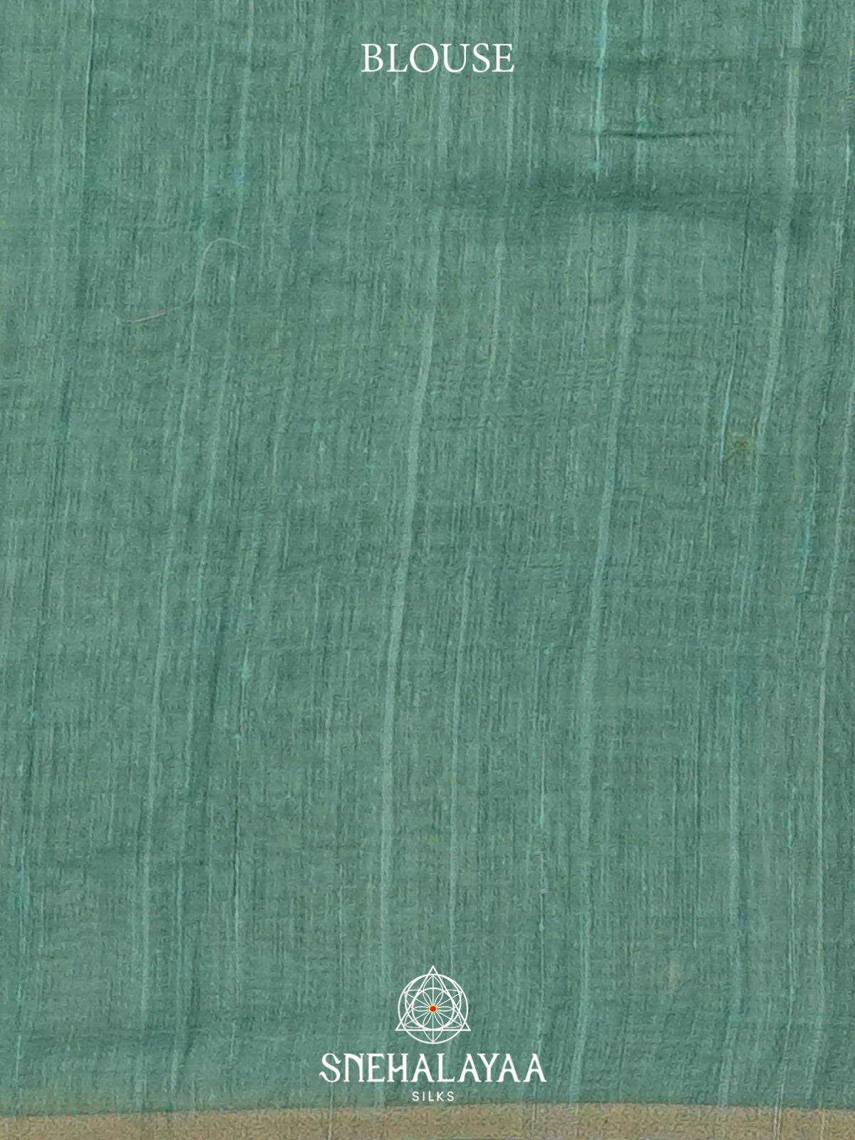 Jade Green  Linen Saree