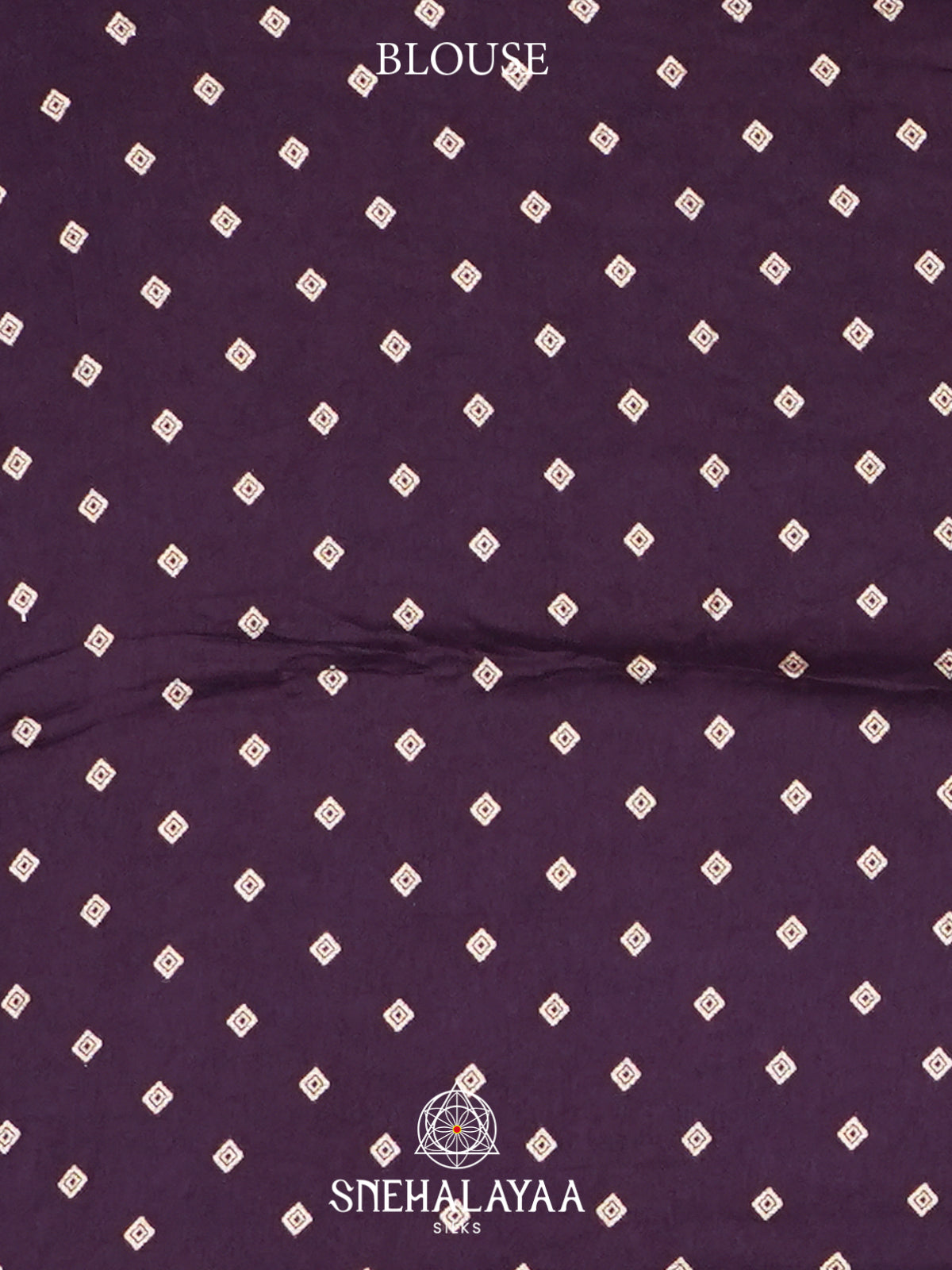 Purple  Crepe Silk Saree