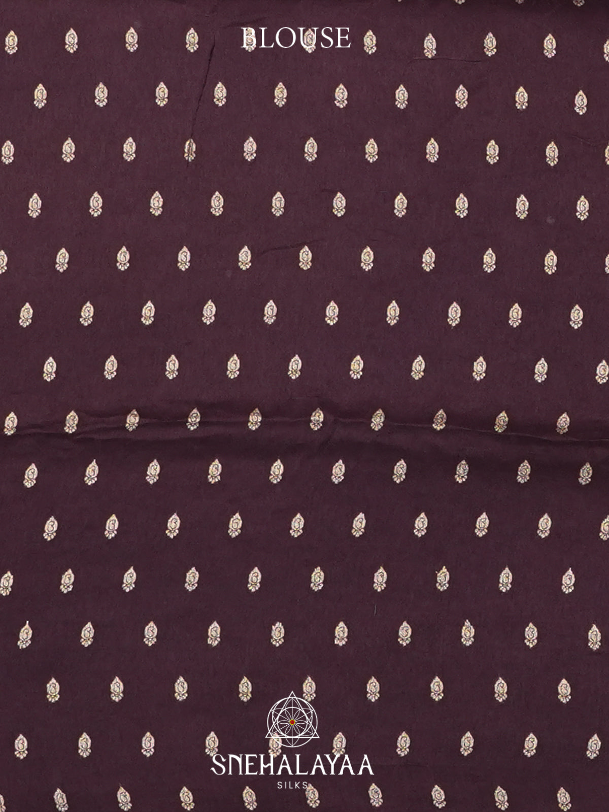 Maroon  Crepe Silk Saree