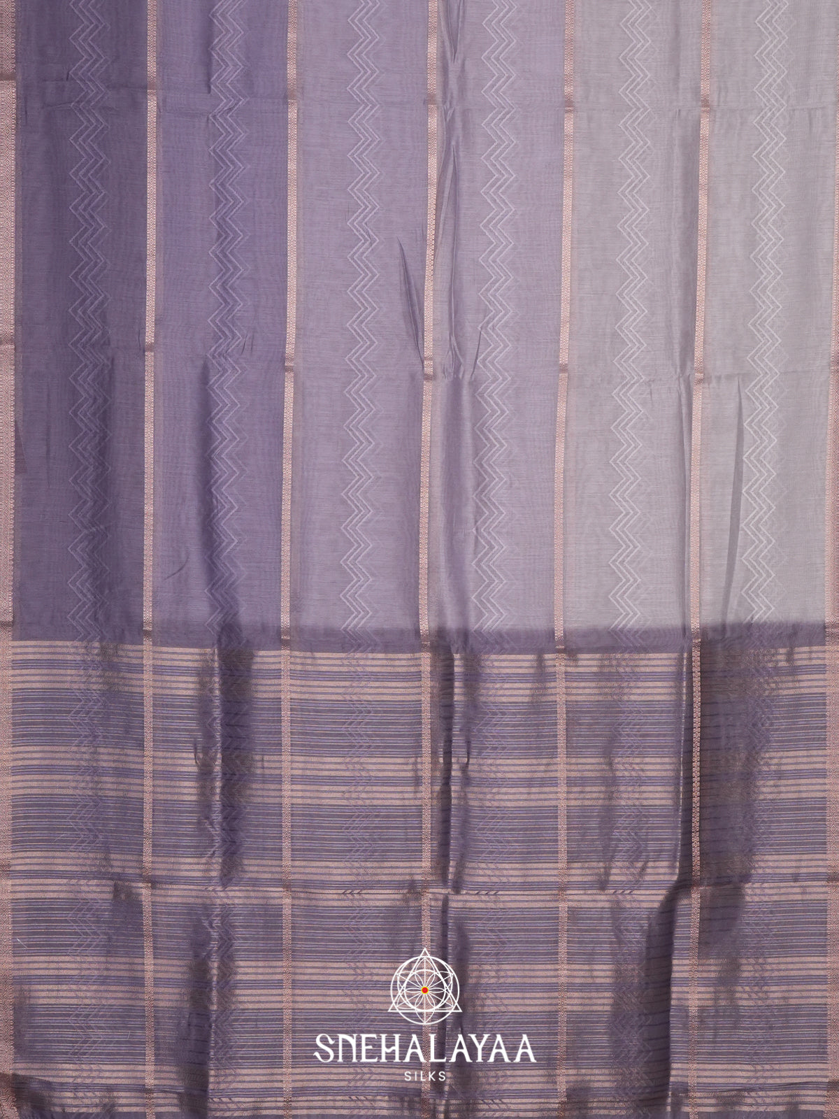 Grey  Linen Saree