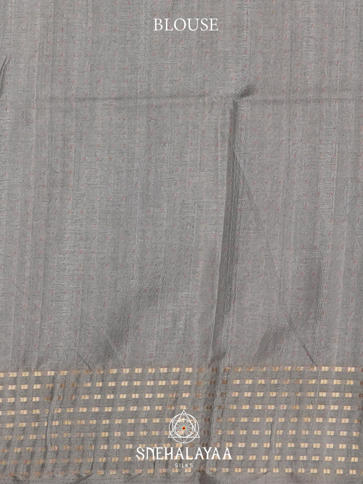 White with Grey  Tussar Saree