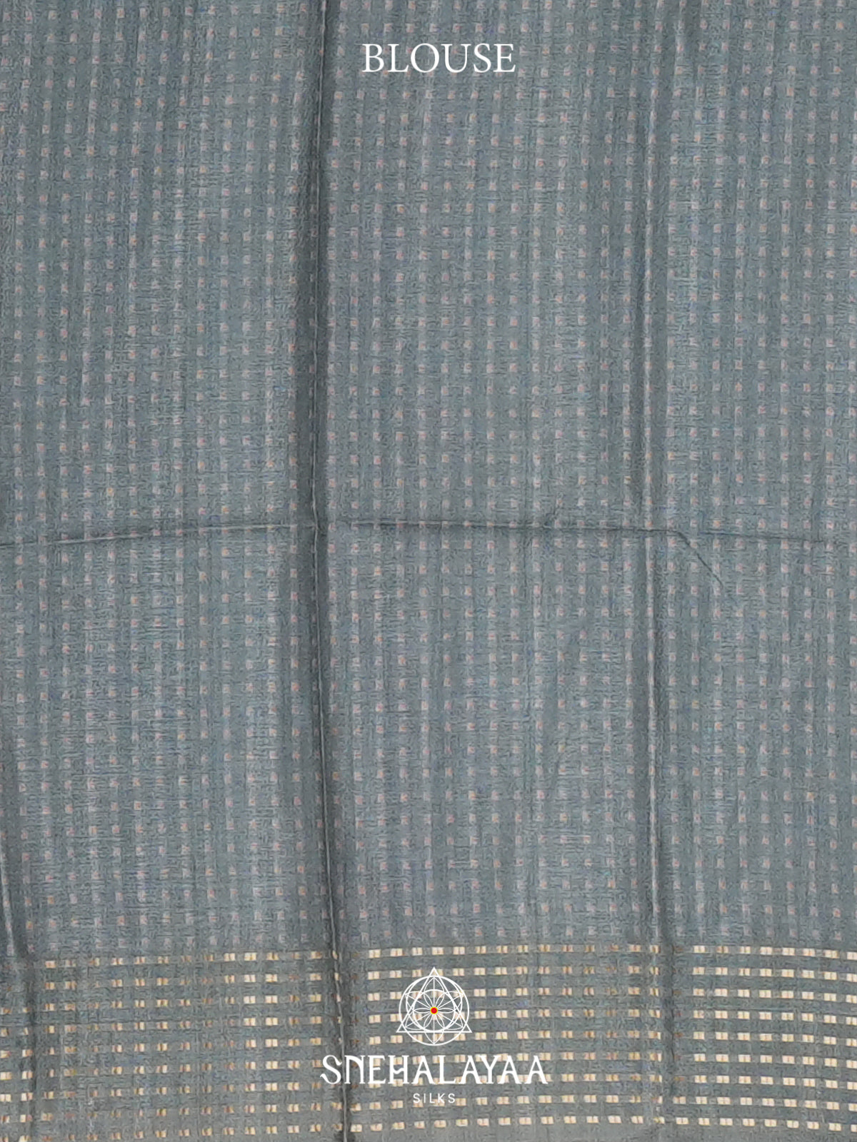 White with Grey  Tussar Saree