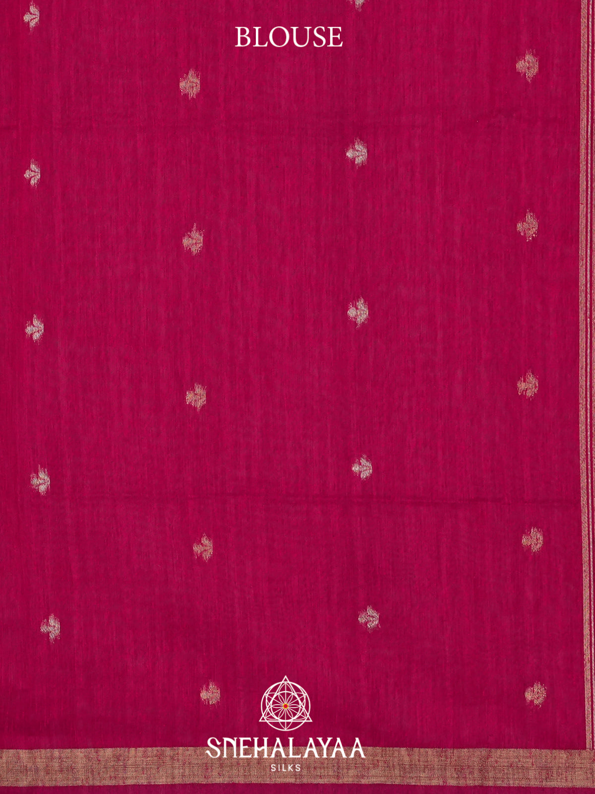 Pink  Matka Tussar Saree with Paithani Pallu
