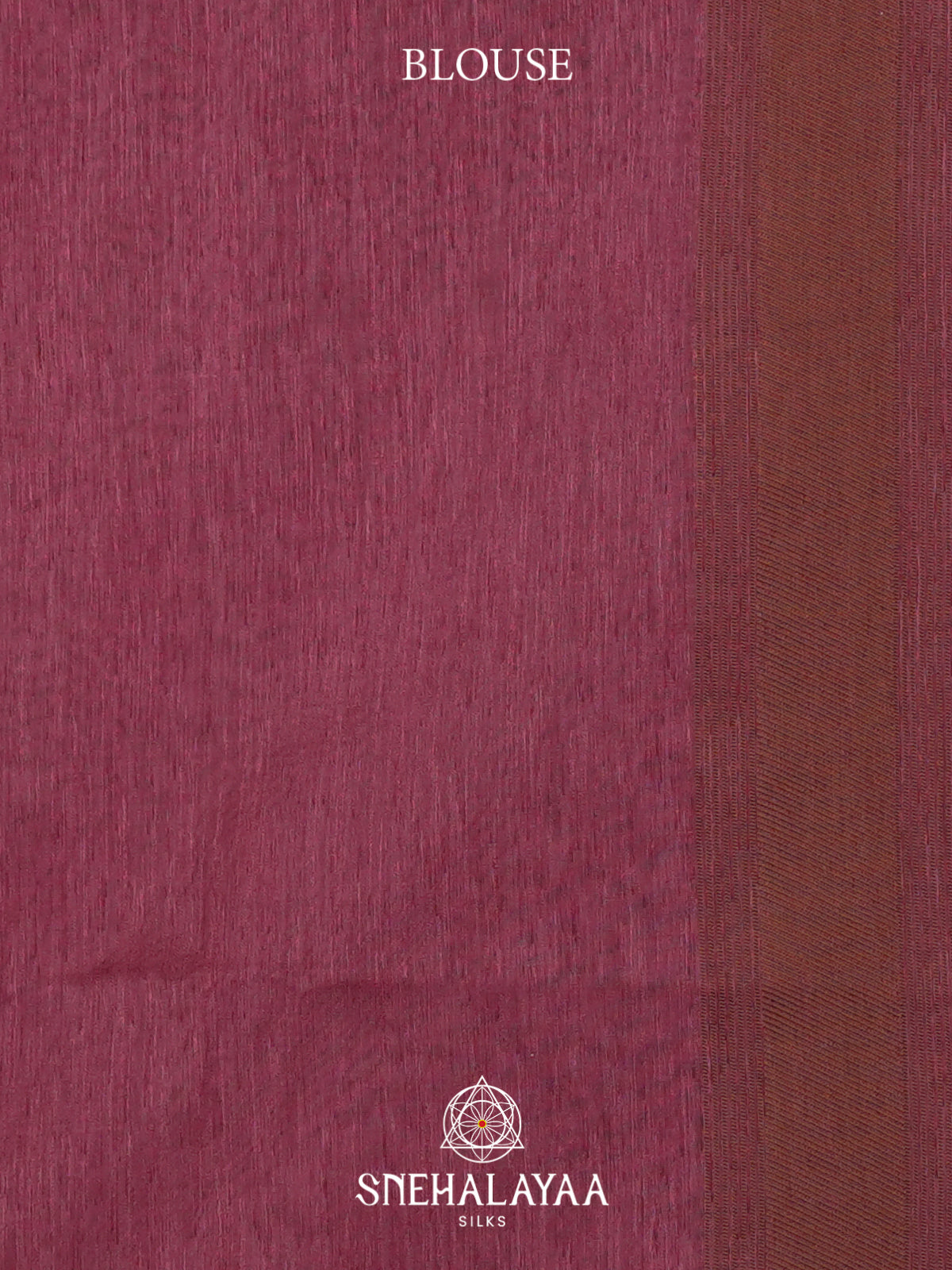 Wine Linen Saree