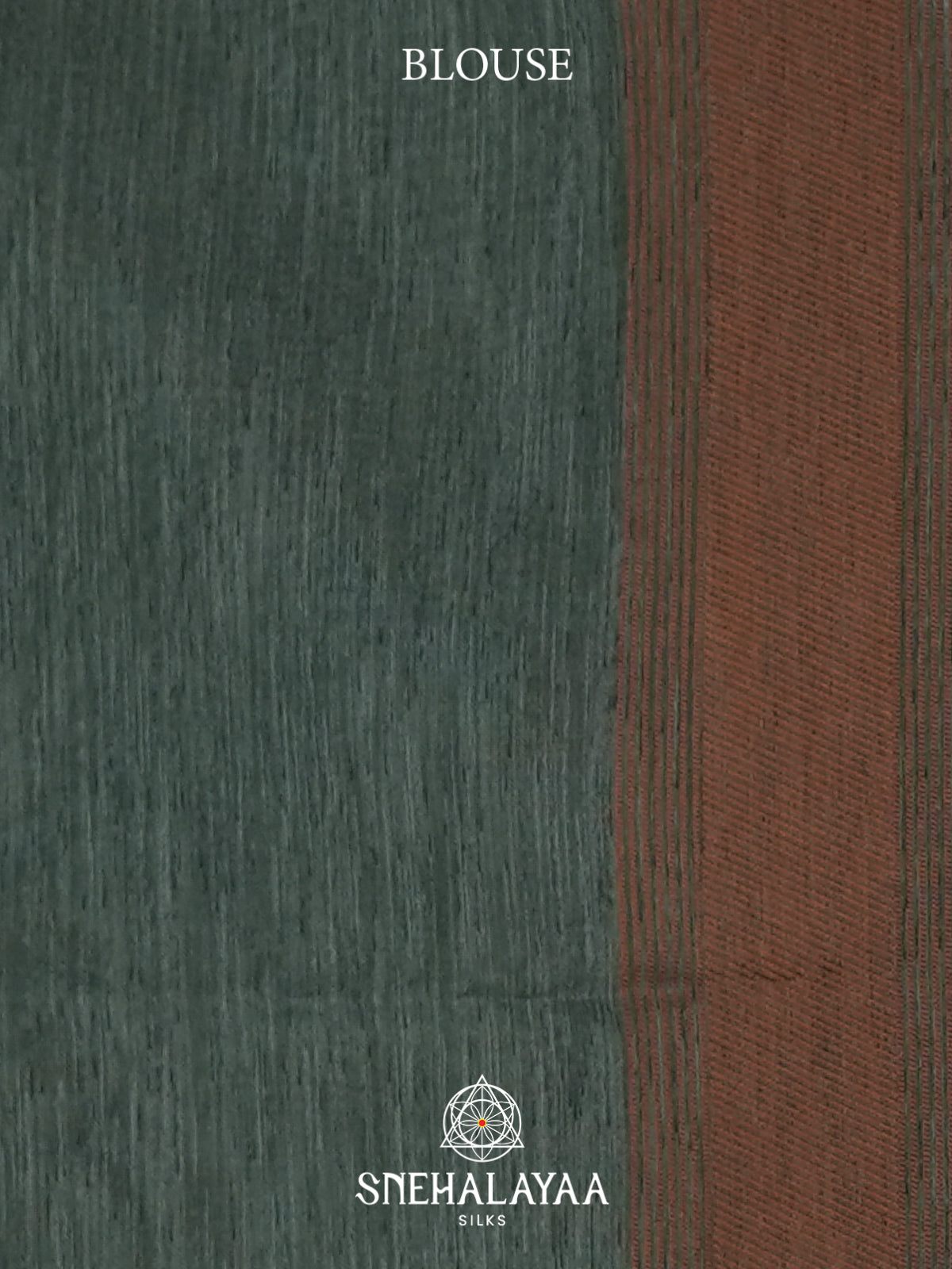 Brown Linen Saree