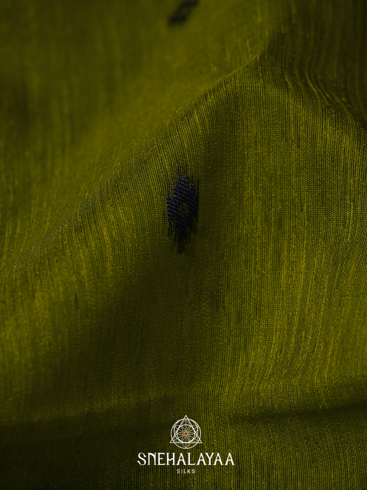 Mehendi Green Linen Saree