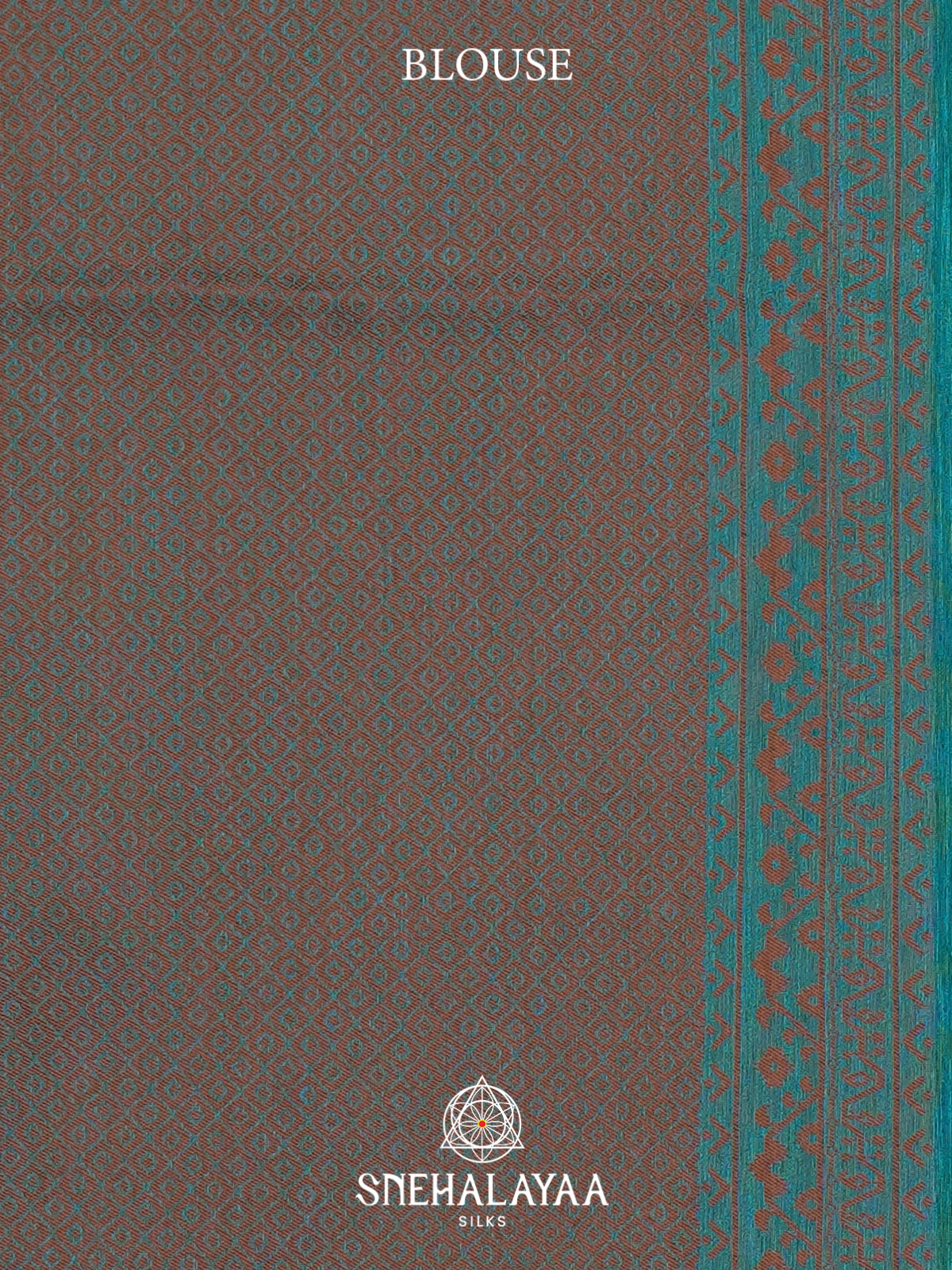 Blue Linen Saree