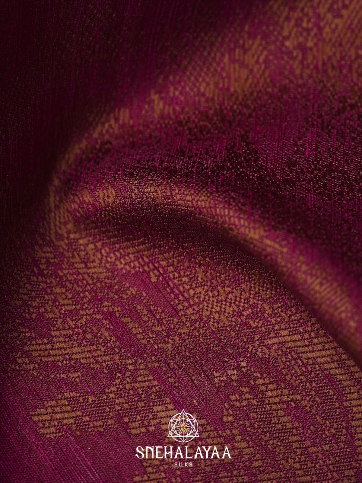 Wine Linen Saree