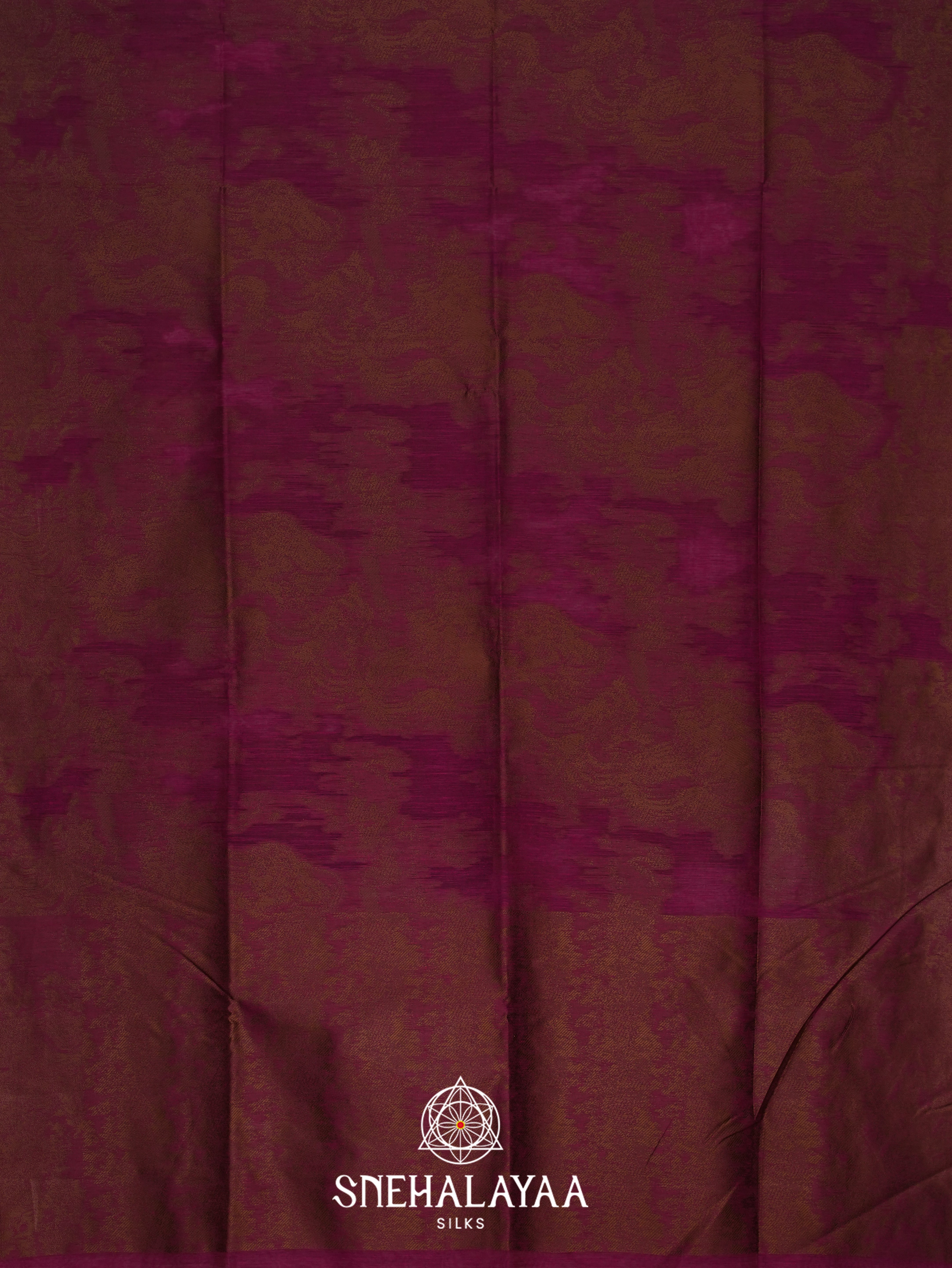 Wine Linen Saree