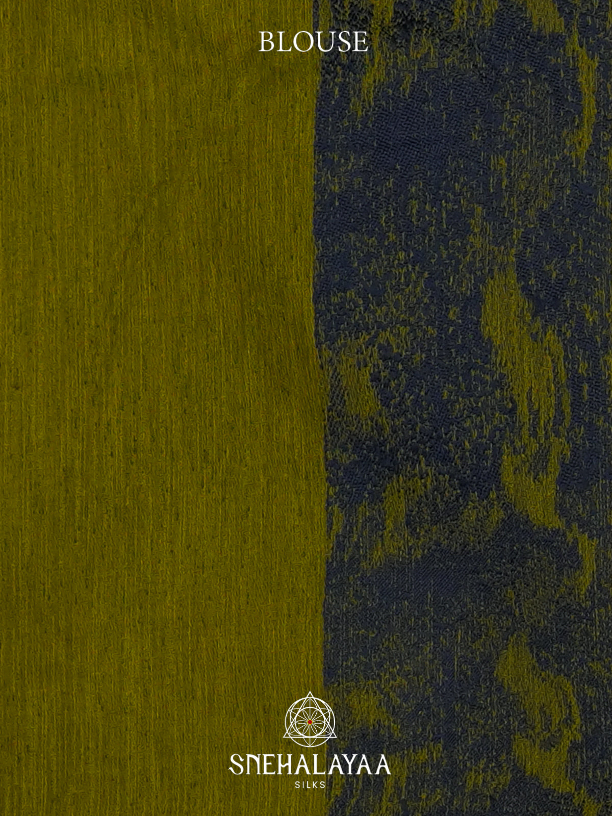 Green & Blue Linen Saree
