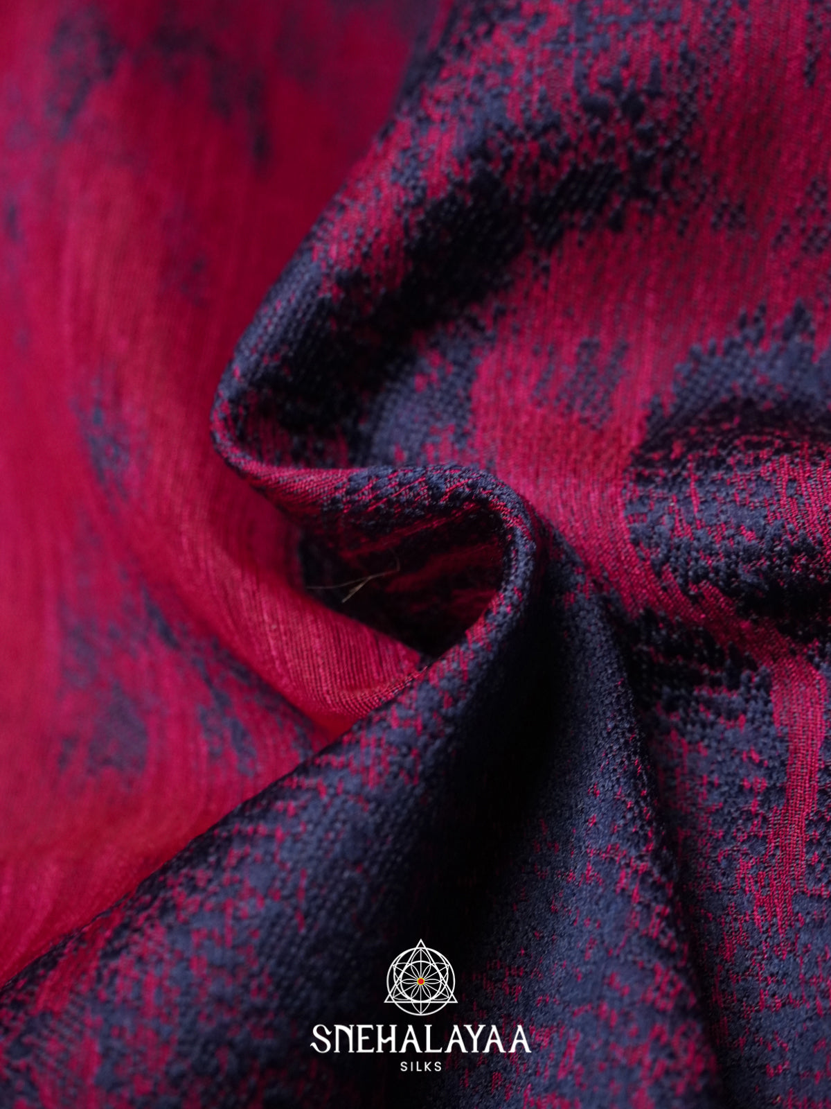 Pink Linen Saree
