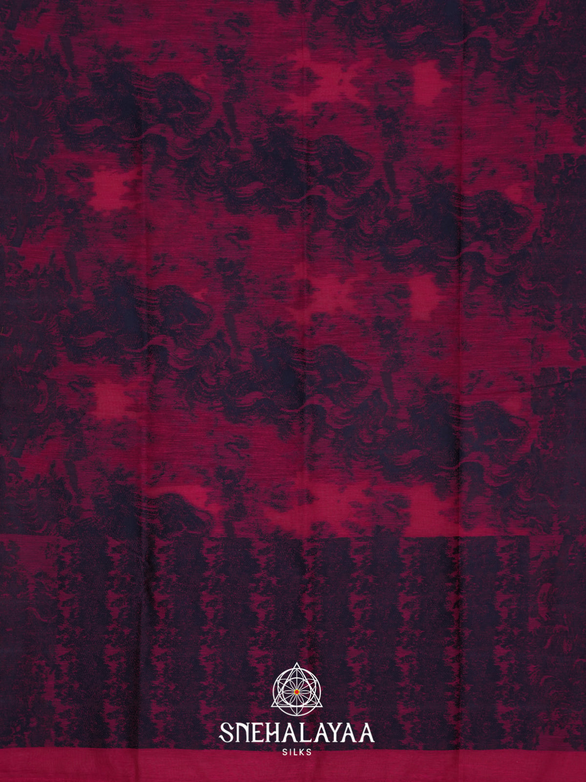 Pink Linen Saree